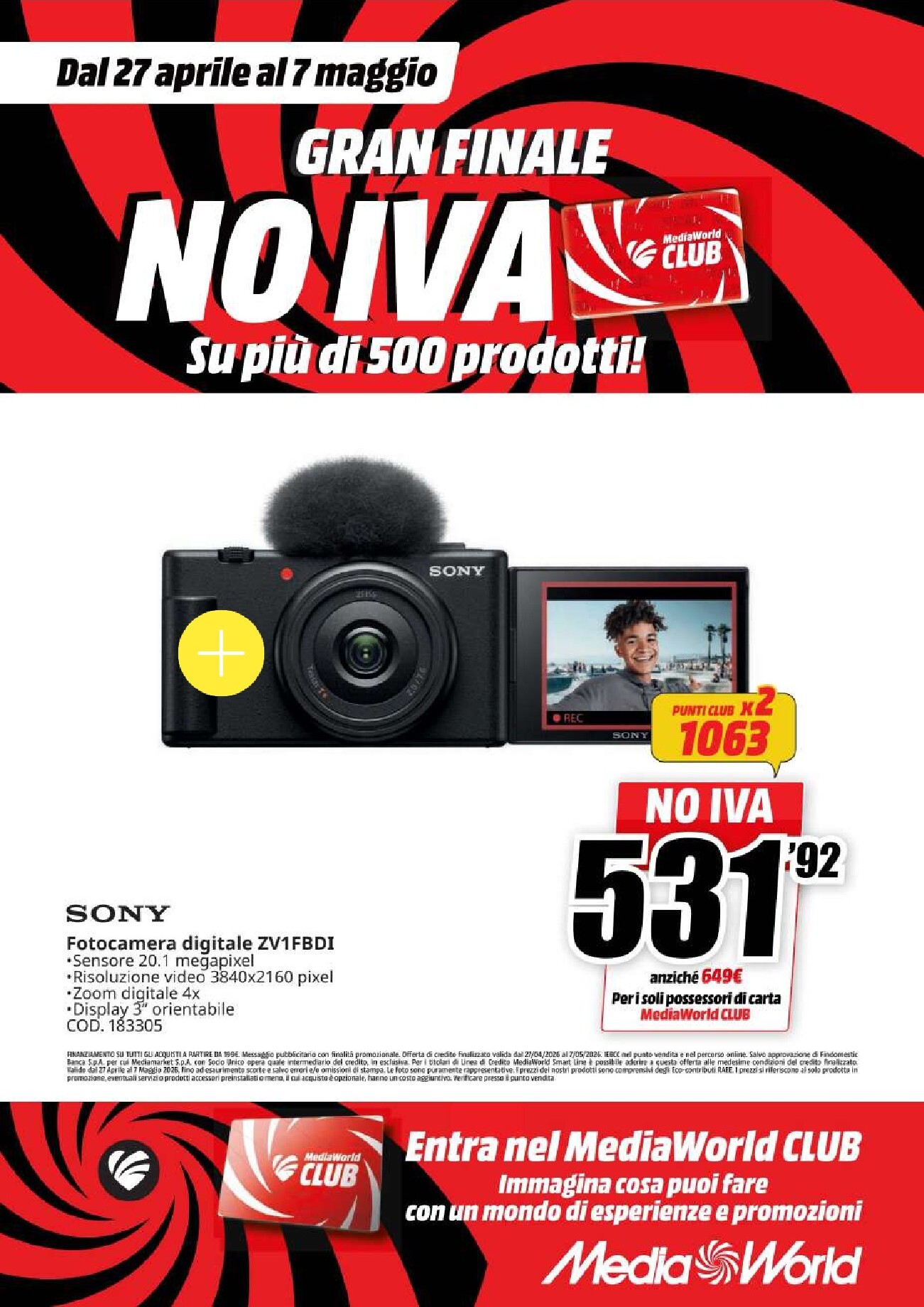 mediaworld - Volantino attuale di Mediaworld valido dal lunedì 27/04/2026 al giovedì 07/05/2026 - page: 8