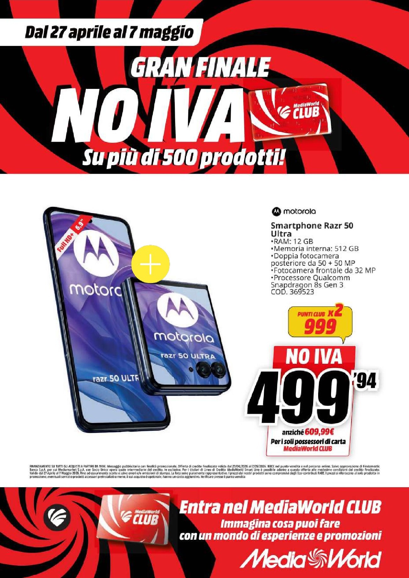 mediaworld - Volantino attuale di Mediaworld valido dal lunedì 27/04/2026 al giovedì 07/05/2026 - page: 45