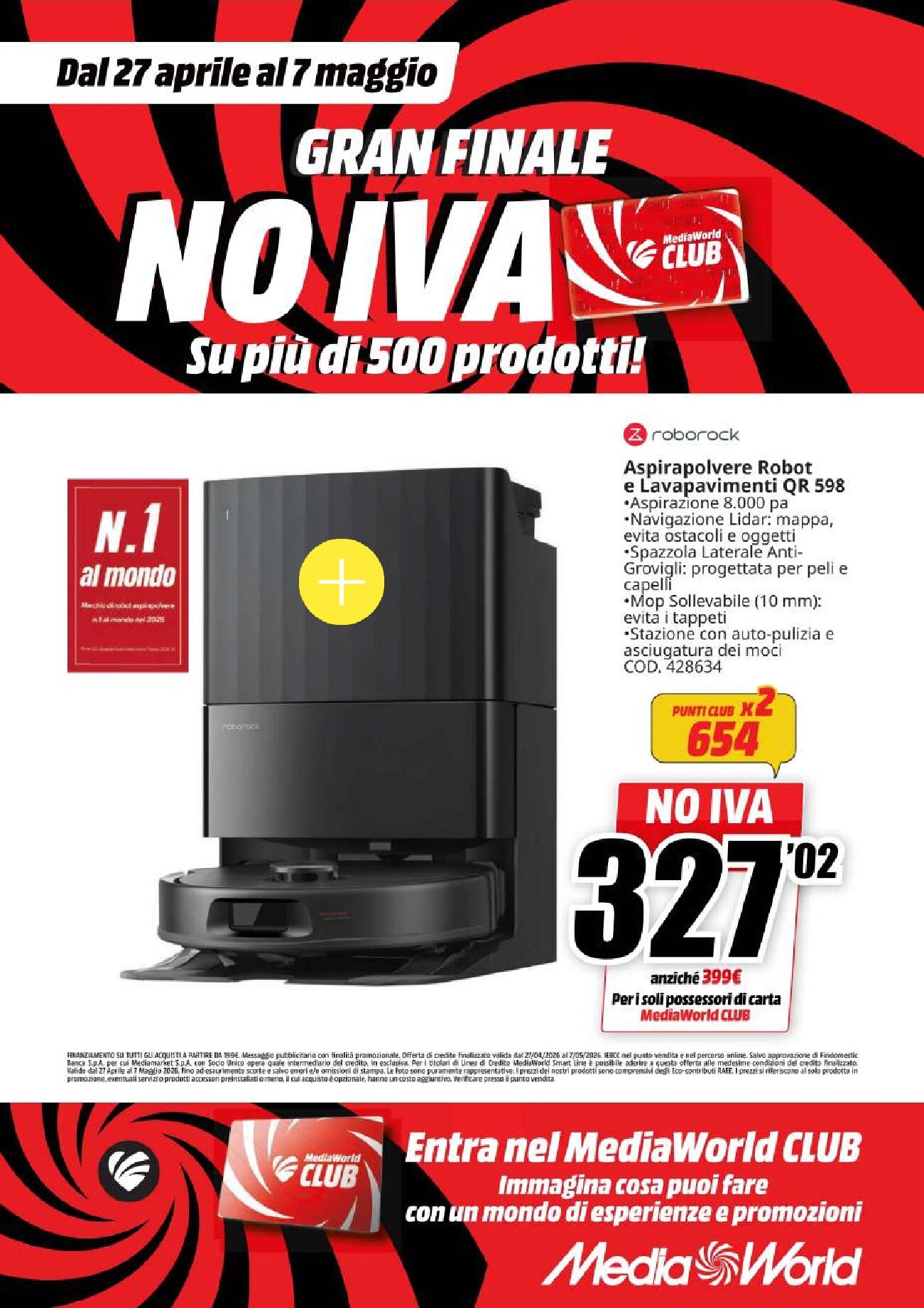 mediaworld - Volantino attuale di Mediaworld valido dal lunedì 27/04/2026 al giovedì 07/05/2026 - page: 12