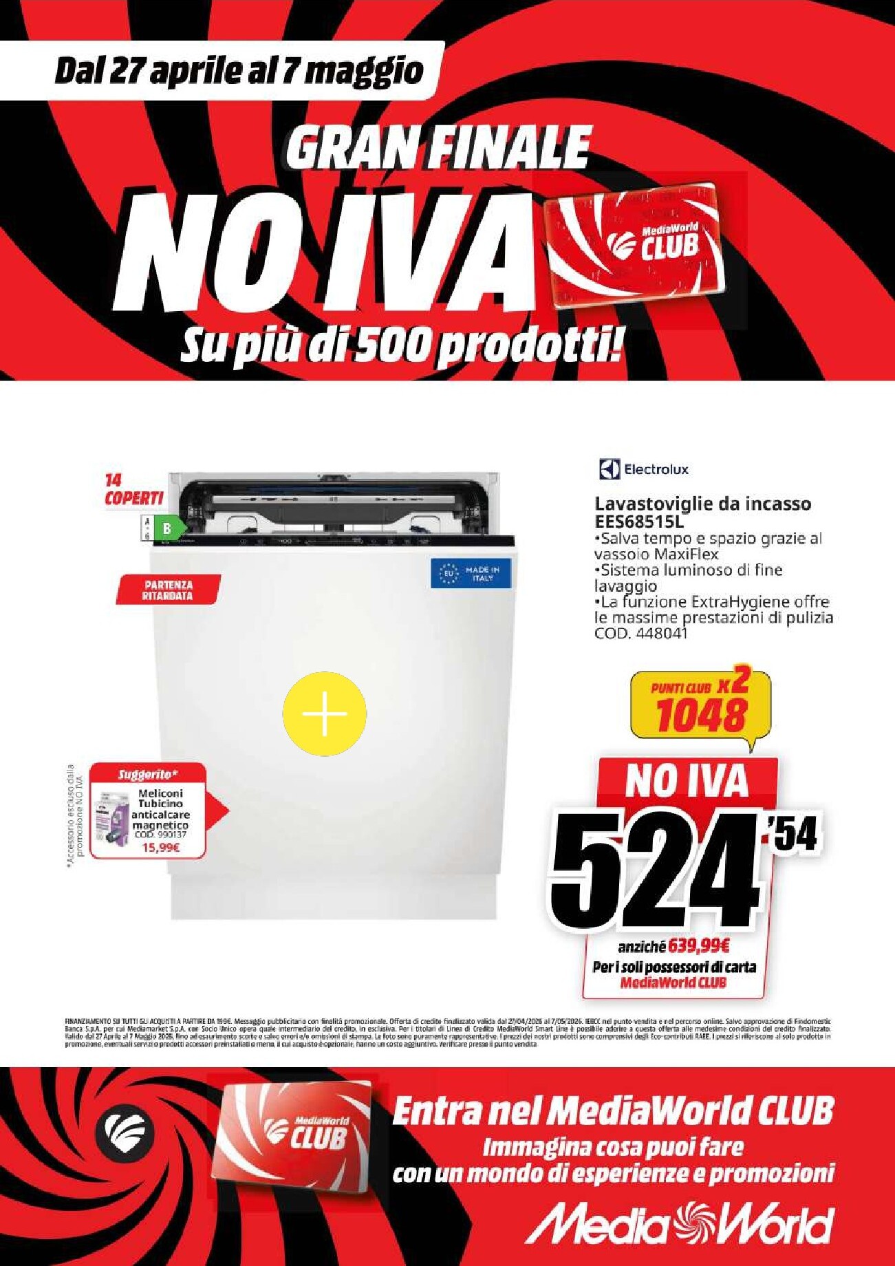 mediaworld - Volantino attuale di Mediaworld valido dal lunedì 27/04/2026 al giovedì 07/05/2026 - page: 20