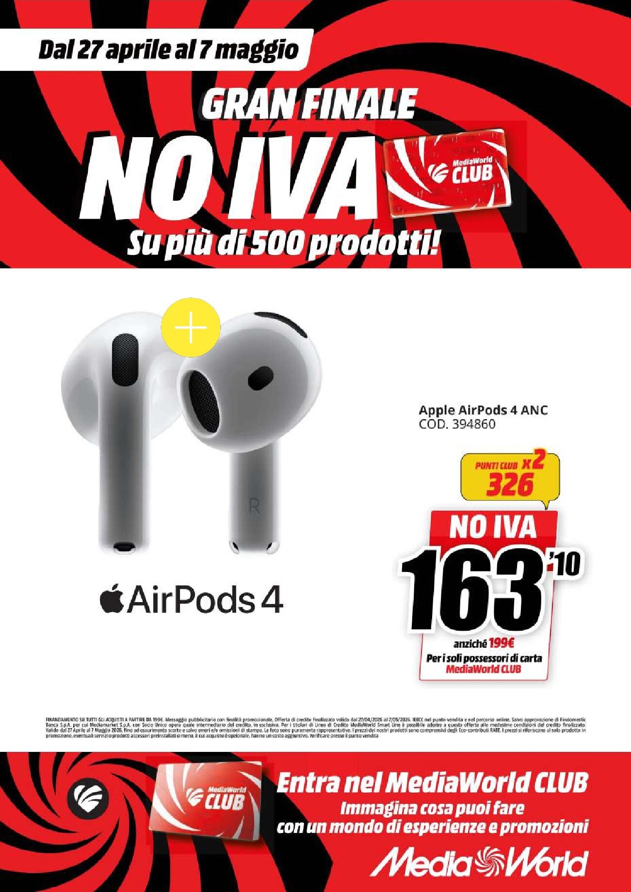 mediaworld - Volantino attuale di Mediaworld valido dal lunedì 27/04/2026 al giovedì 07/05/2026 - page: 60
