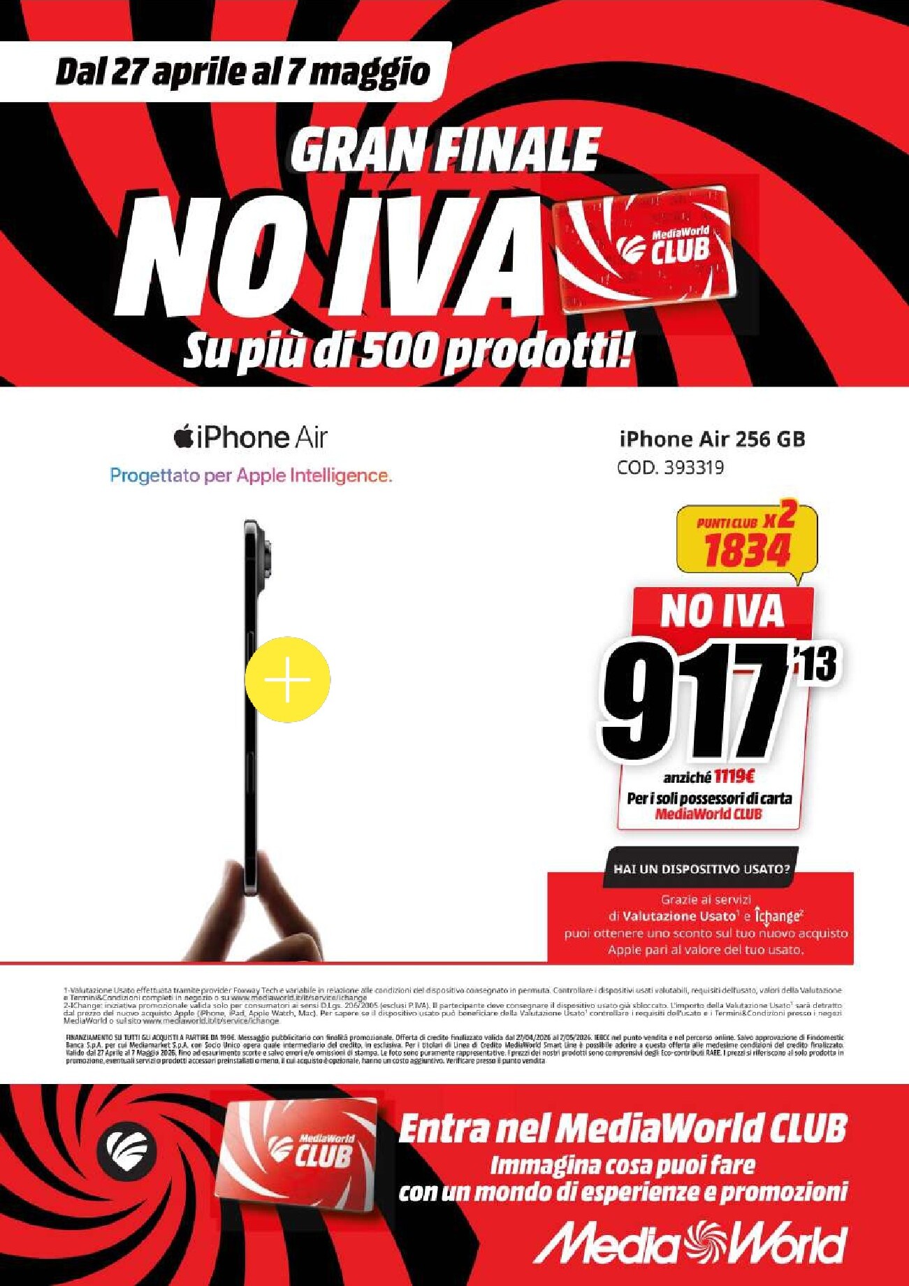 mediaworld - Volantino attuale di Mediaworld valido dal lunedì 27/04/2026 al giovedì 07/05/2026 - page: 61