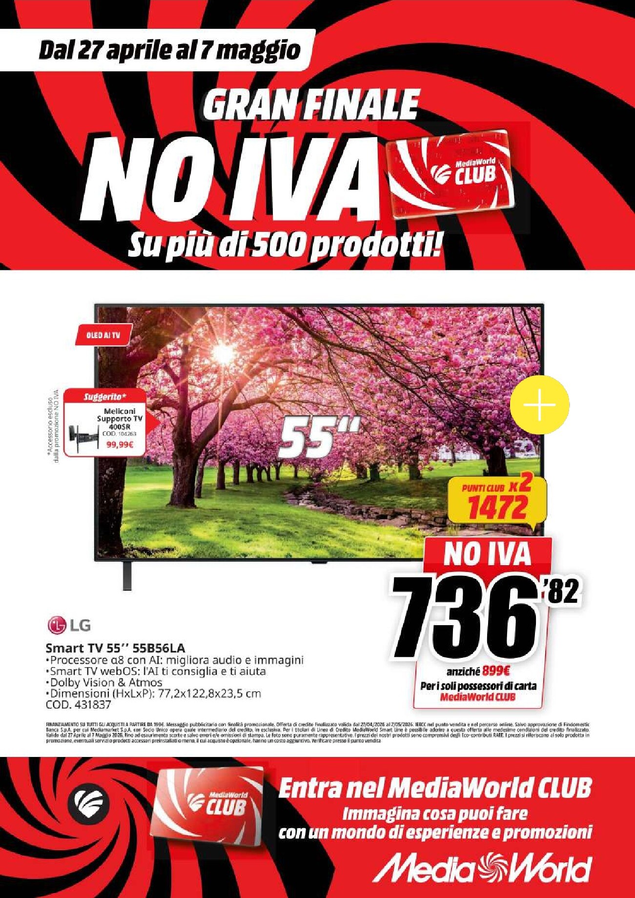 mediaworld - Volantino attuale di Mediaworld valido dal lunedì 27/04/2026 al giovedì 07/05/2026 - page: 2
