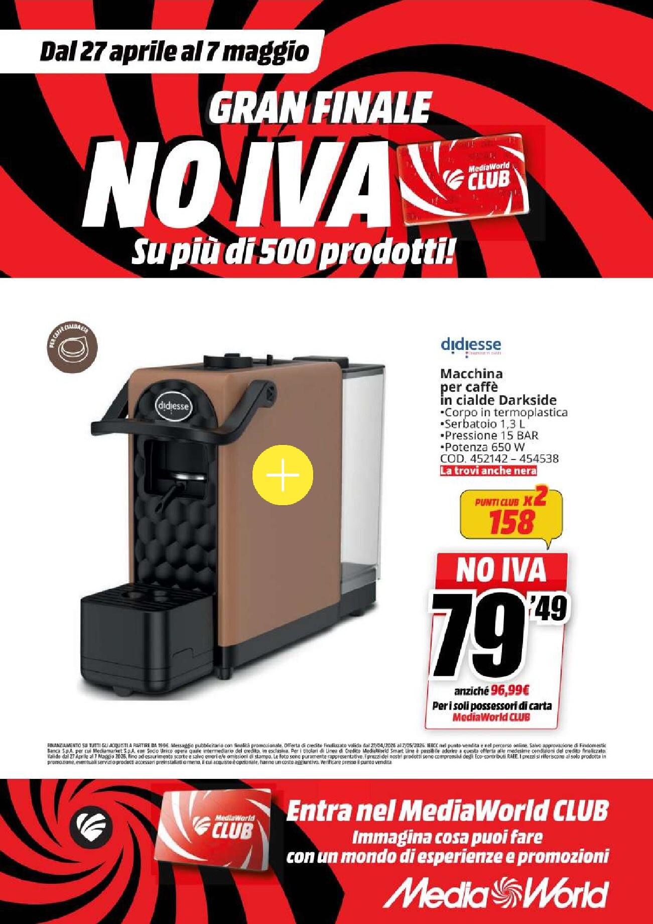 mediaworld - Volantino attuale di Mediaworld valido dal lunedì 27/04/2026 al giovedì 07/05/2026 - page: 34