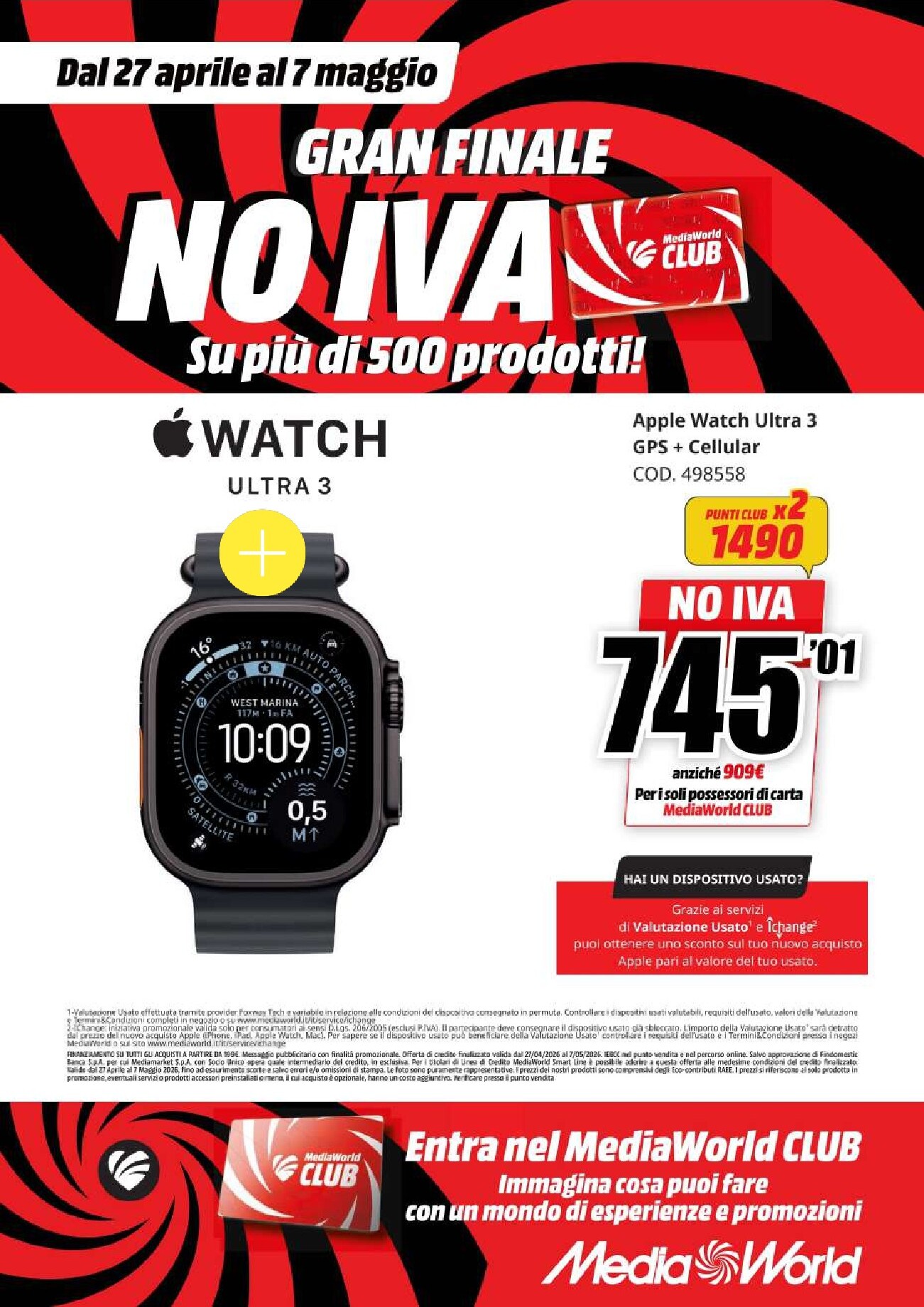mediaworld - Volantino attuale di Mediaworld valido dal lunedì 27/04/2026 al giovedì 07/05/2026 - page: 62