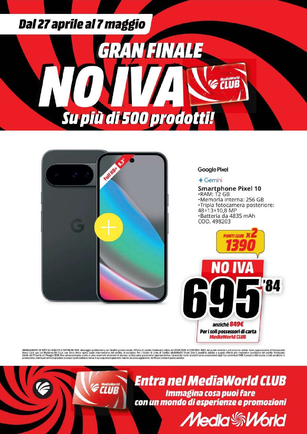mediaworld - Volantino attuale di Mediaworld valido dal lunedì 27/04/2026 al giovedì 07/05/2026 - page: 59