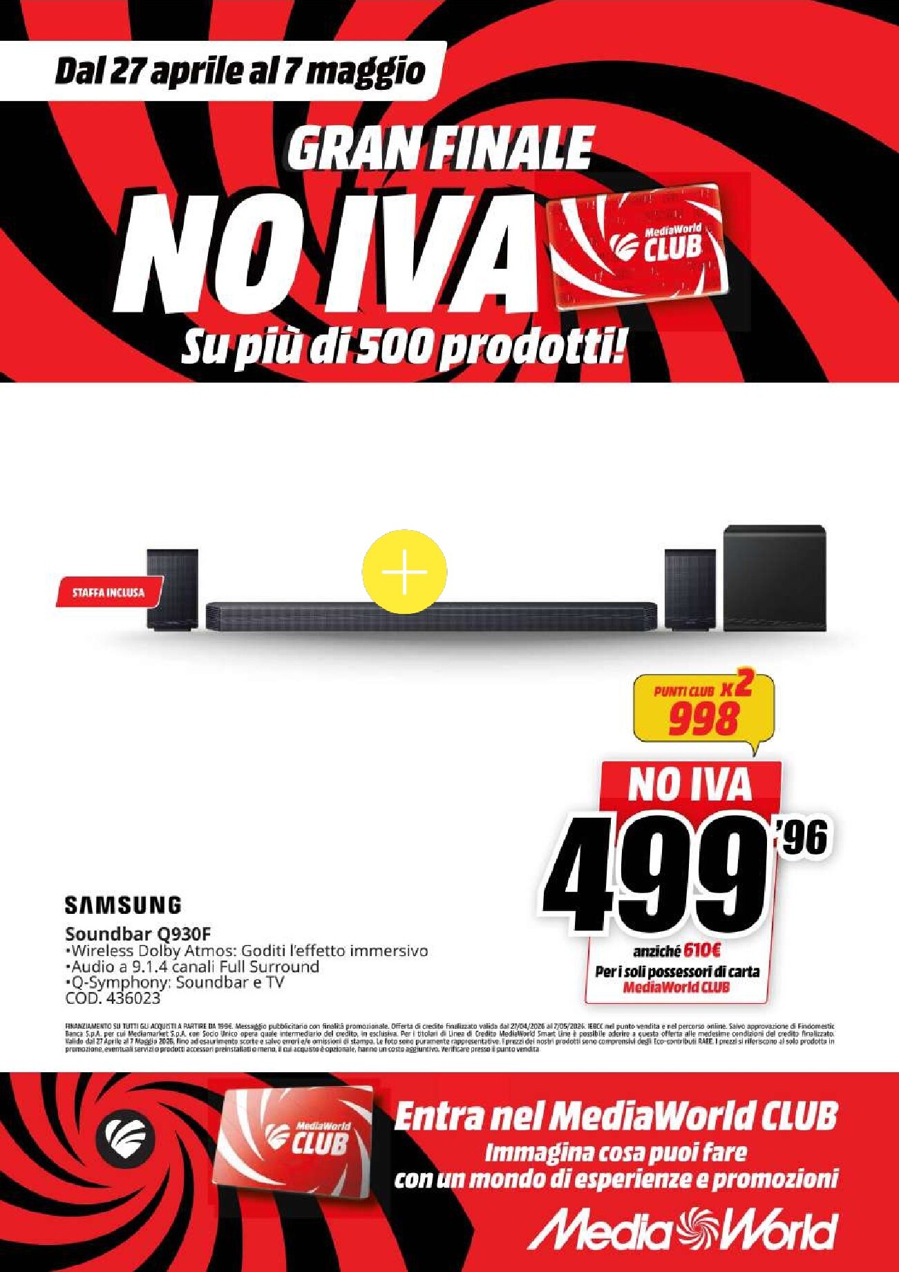 mediaworld - Volantino attuale di Mediaworld valido dal lunedì 27/04/2026 al giovedì 07/05/2026 - page: 35