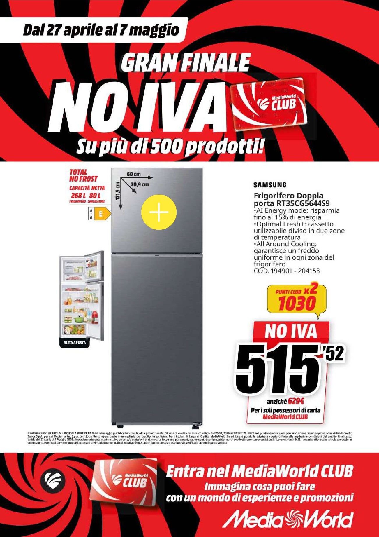 mediaworld - Volantino attuale di Mediaworld valido dal lunedì 27/04/2026 al giovedì 07/05/2026 - page: 33