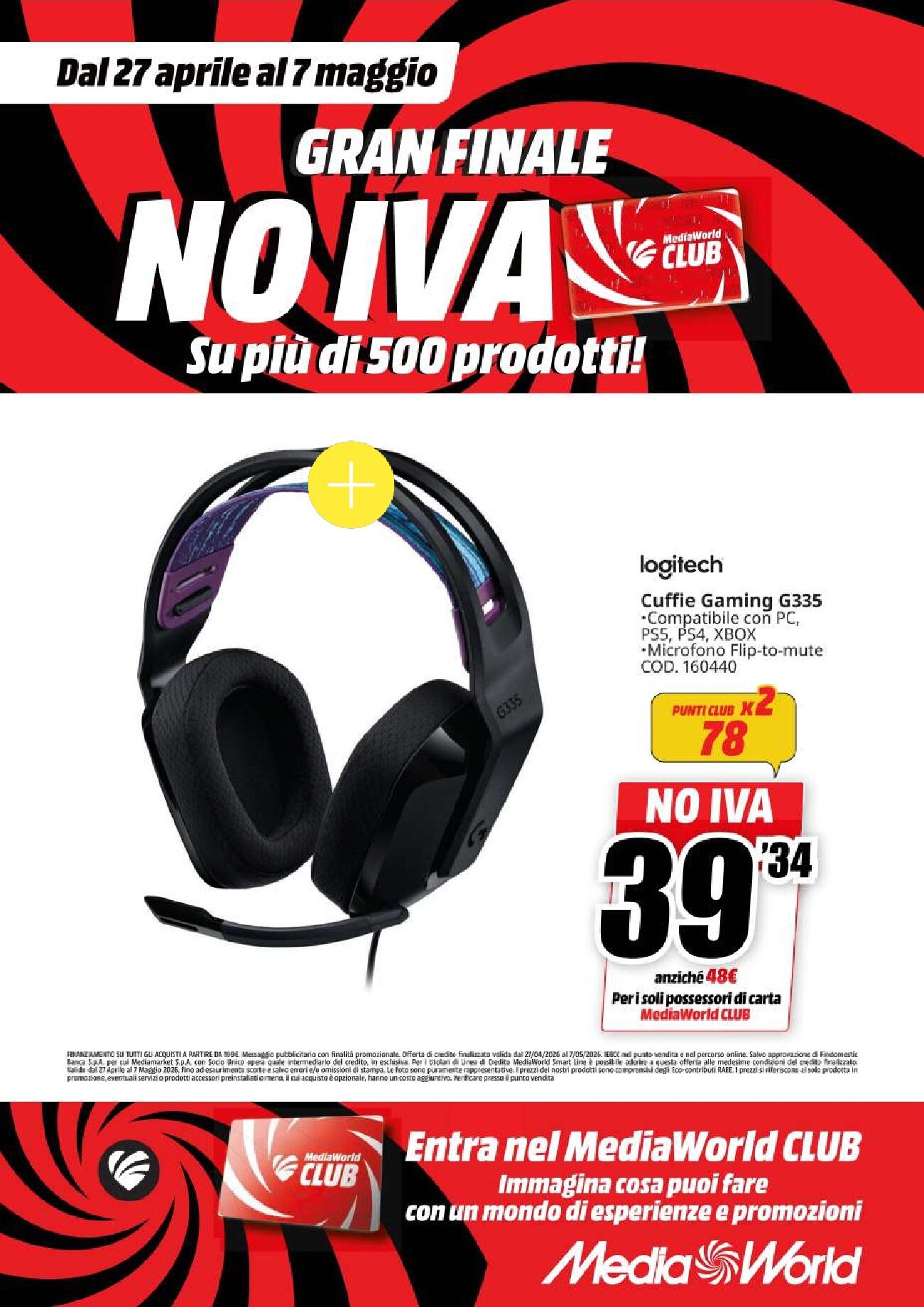 mediaworld - Volantino attuale di Mediaworld valido dal lunedì 27/04/2026 al giovedì 07/05/2026 - page: 28