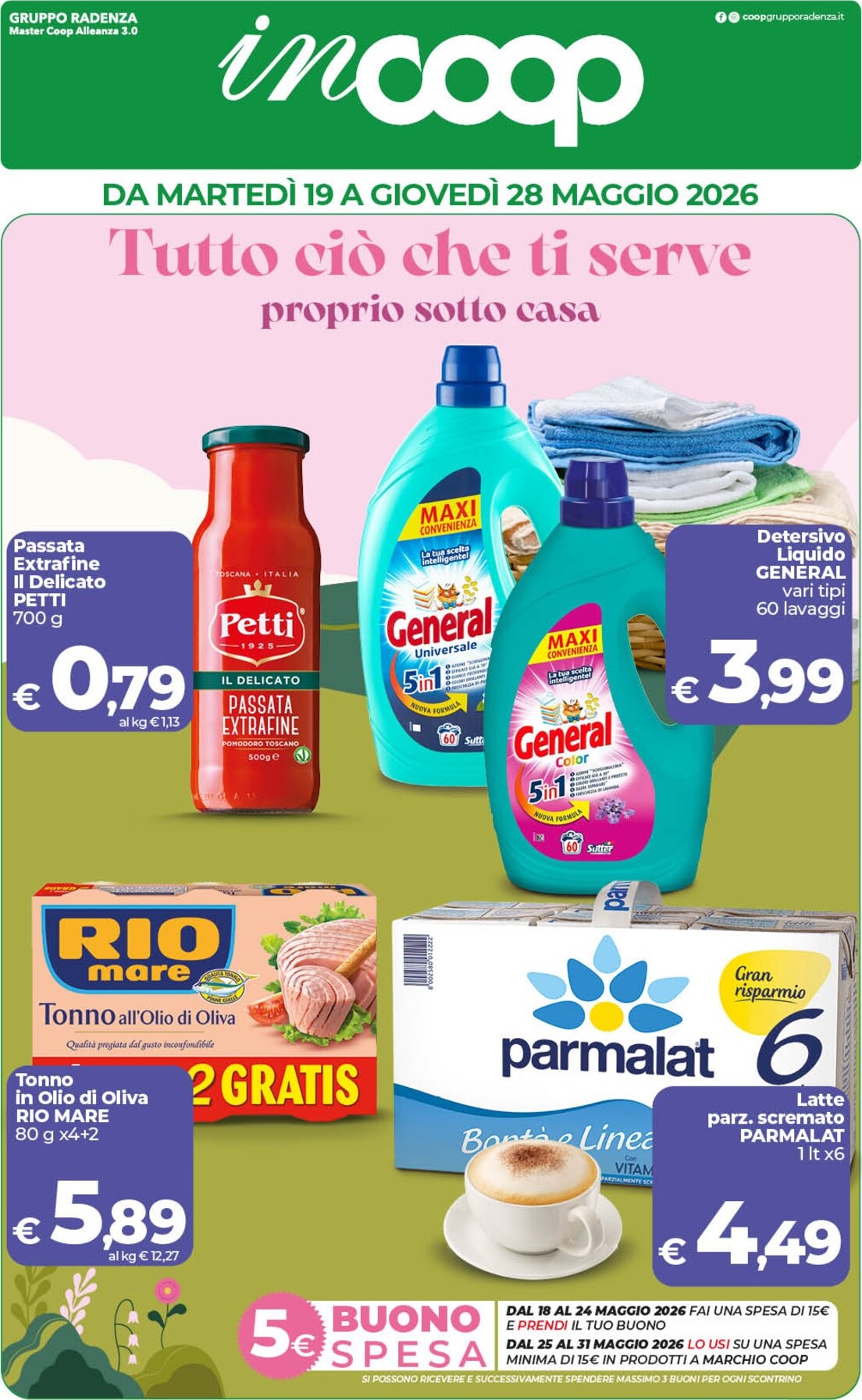 coop - Volantino attuale di inCoop valido dal martedì 19/05/2026 al giovedì 28/05/2026