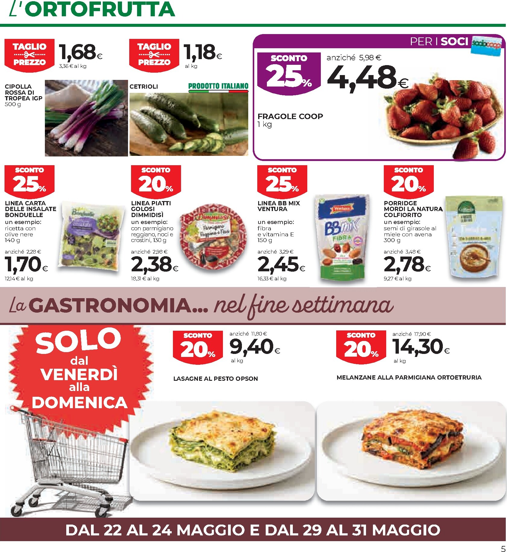 coop - Volantino attuale di Coop valido dal giovedì 21/05/2026 al mercoledì 03/06/2026 - page: 5