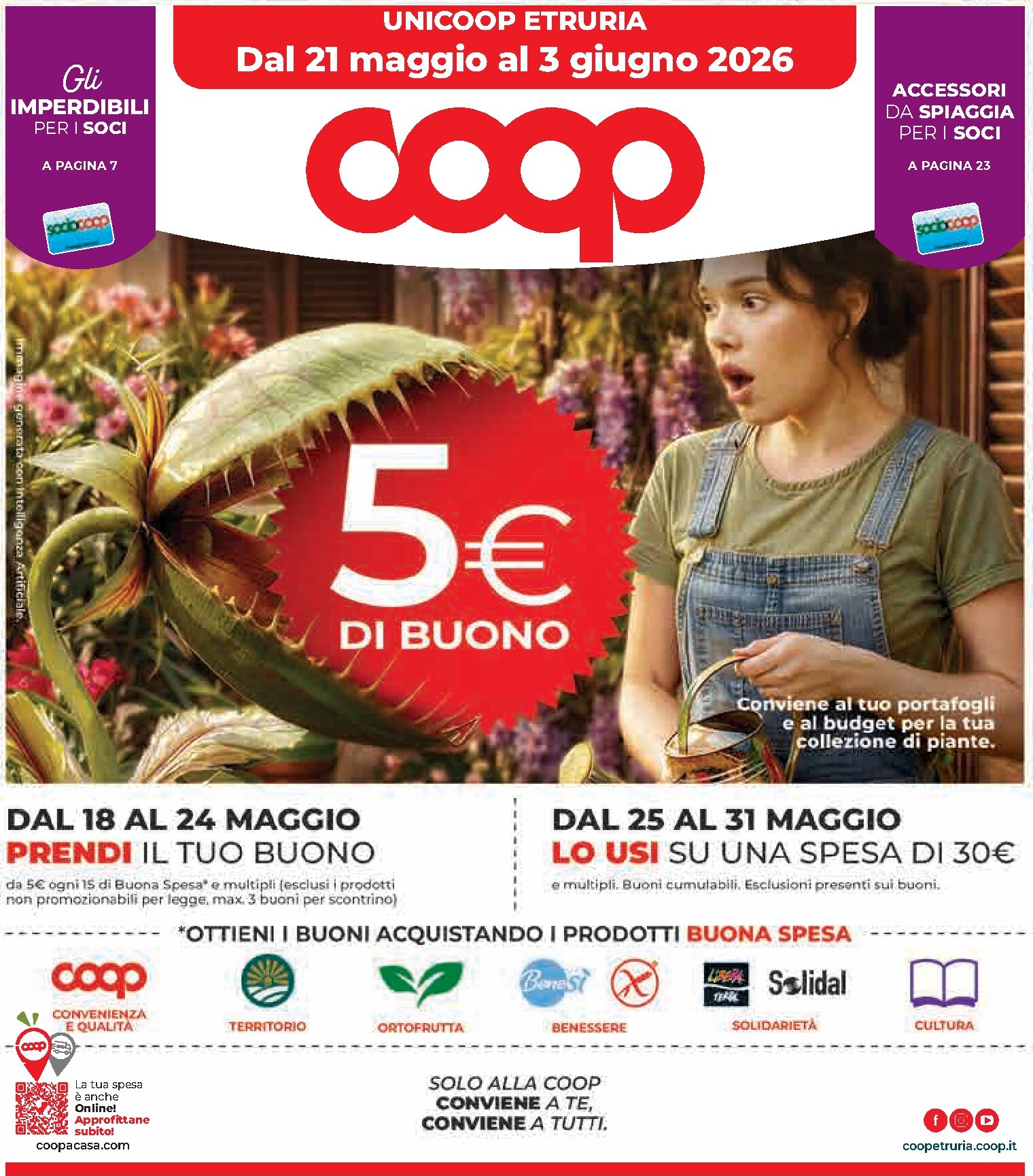 coop - Volantino attuale di Coop valido dal giovedì 21/05/2026 al mercoledì 03/06/2026 - page: 1