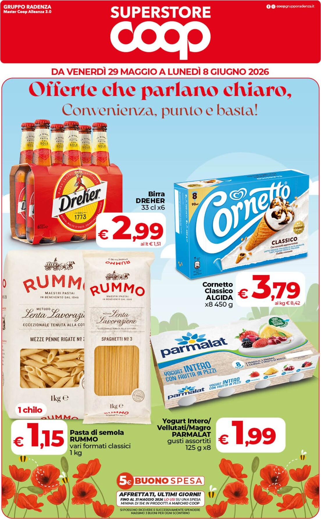 coop - Volantino attuale di Coop Superstore valido dal venerdì 29/05/2026 al lunedì 08/06/2026