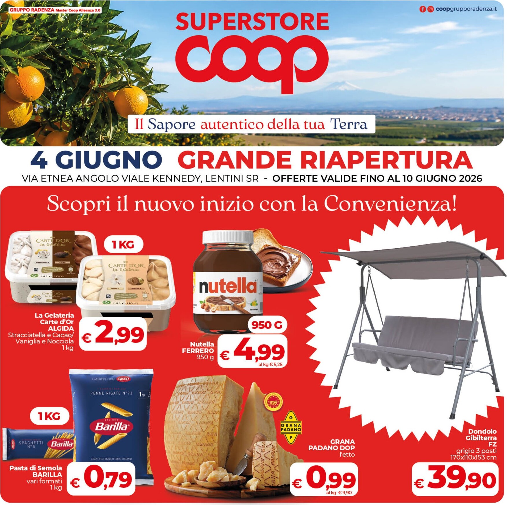 coop - Volantino attuale di Coop Superstore - Grande Riapertura valido dal giovedì 04/06/2026 al mercoledì 10/06/2026
