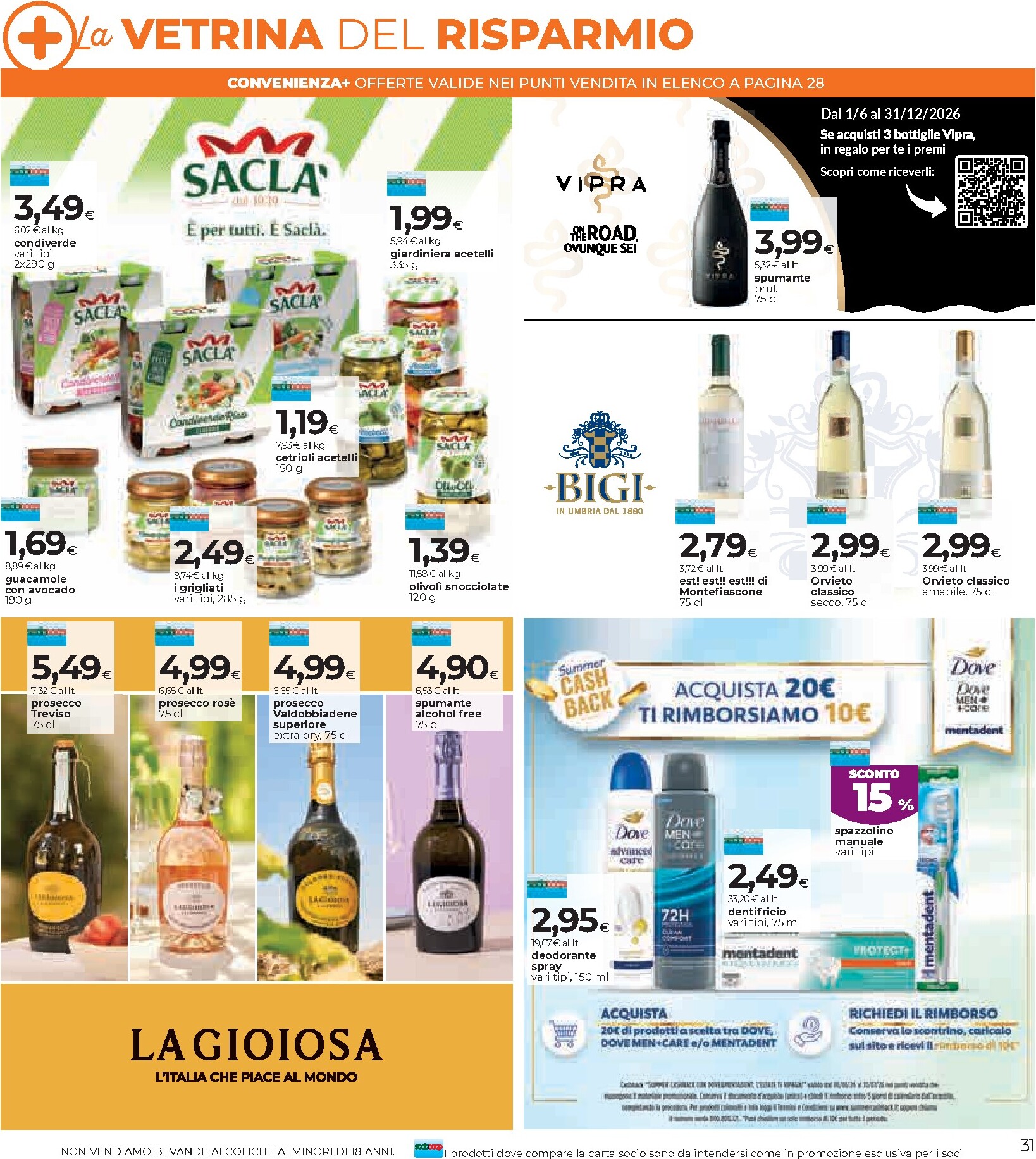 coop - Volantino attuale di Coop valido dal giovedì 18/06/2026 al mercoledì 01/07/2026 - page: 31