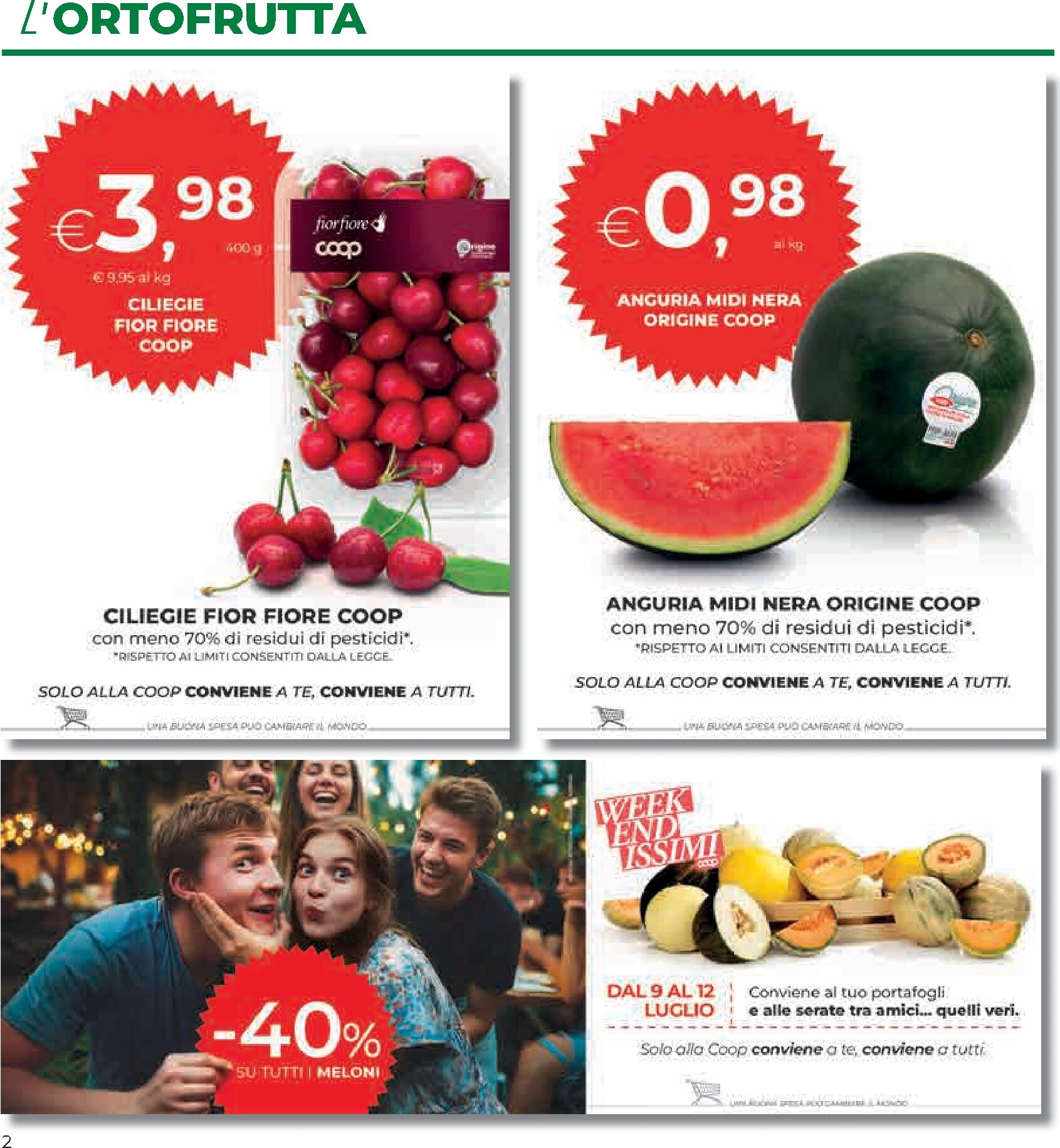 coop - Volantino attuale di Coop valido dal giovedì 02/07/2026 al mercoledì 15/07/2026 - page: 2