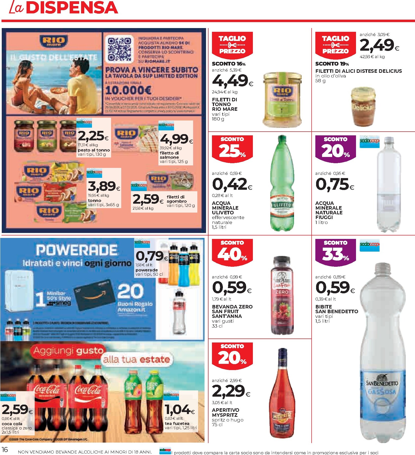 coop - Volantino attuale di Coop valido dal giovedì 16/07/2026 al mercoledì 29/07/2026 - page: 16