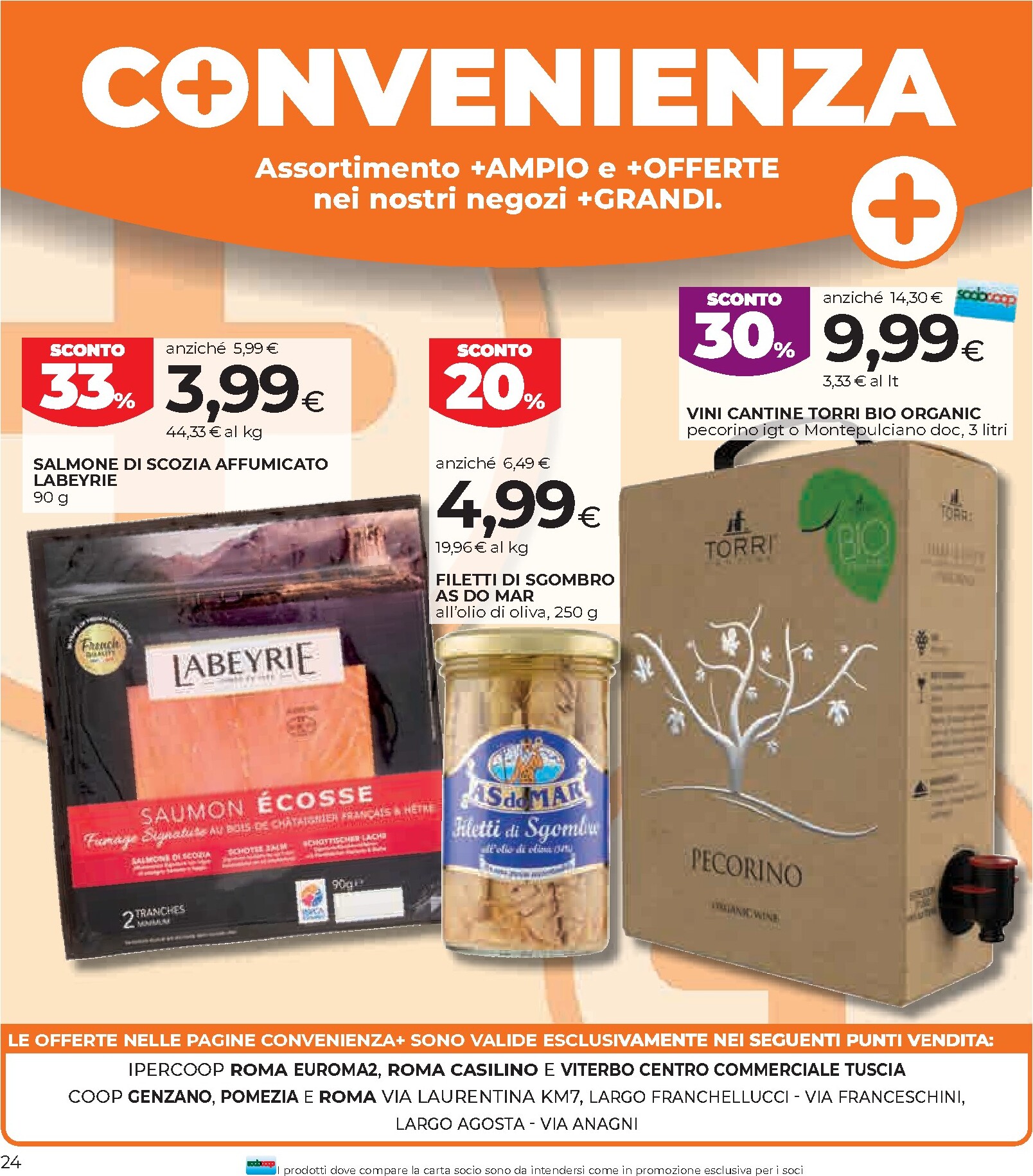coop - Volantino attuale di Coop valido dal giovedì 16/07/2026 al mercoledì 29/07/2026 - page: 24