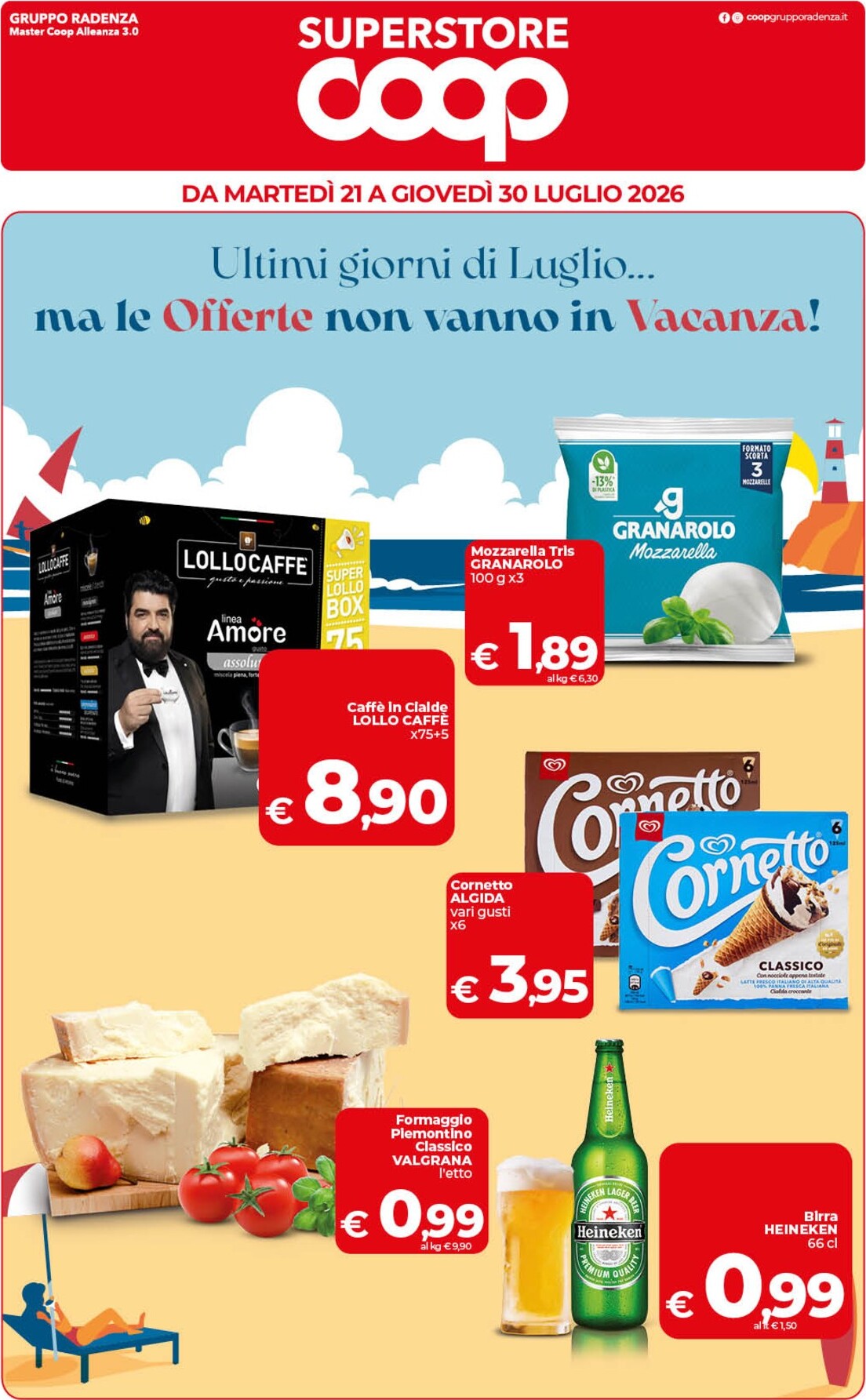 coop - Volantino attuale di Coop - Superstore valido dal martedì 21/07/2026 al giovedì 30/07/2026