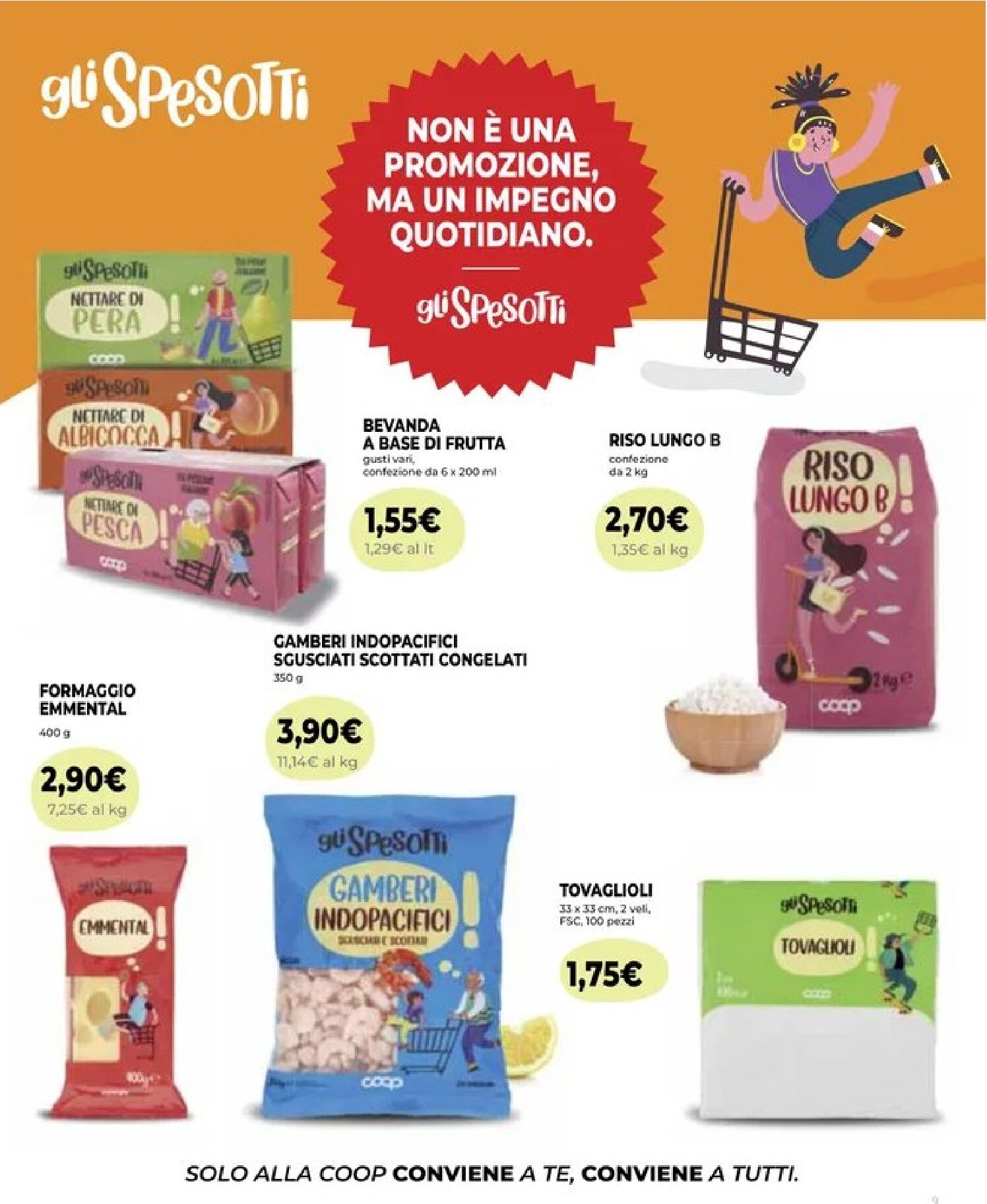 coop - Volantino attuale di Coop valido dal giovedì 23/07/2026 al mercoledì 05/08/2026 - page: 9