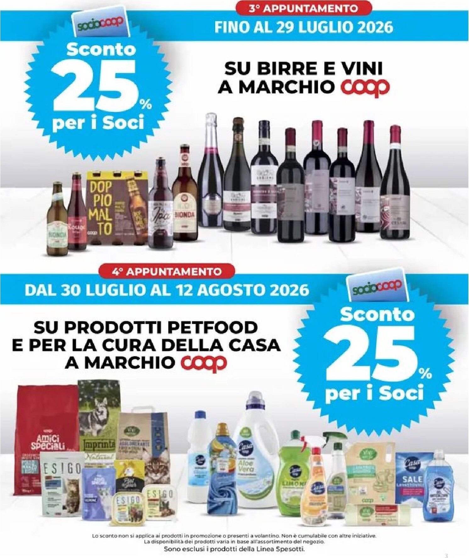 coop - Volantino attuale di Coop valido dal giovedì 23/07/2026 al mercoledì 05/08/2026 - page: 3
