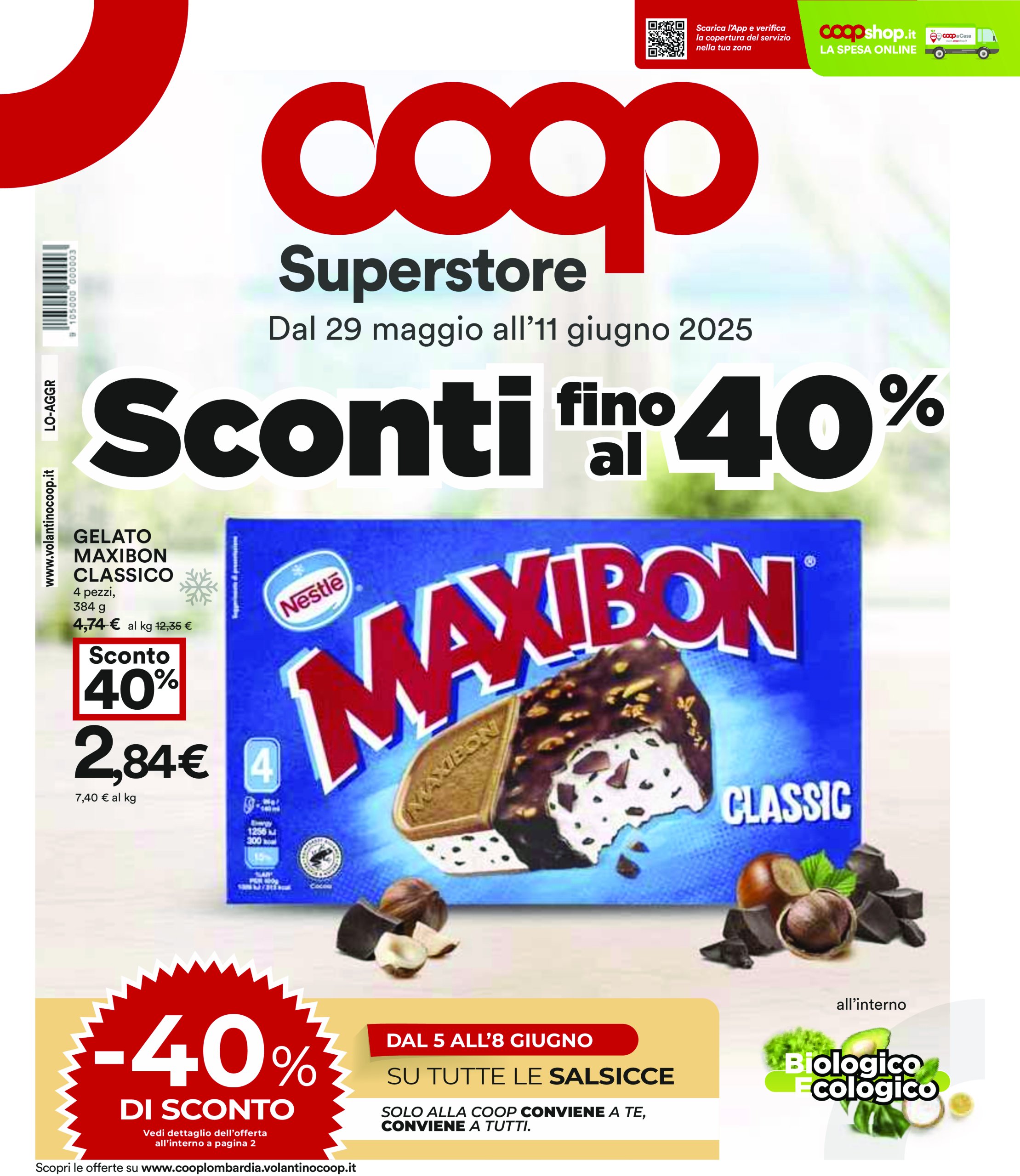 coop - Volantino Coop valido dal 29/05 al 11/06