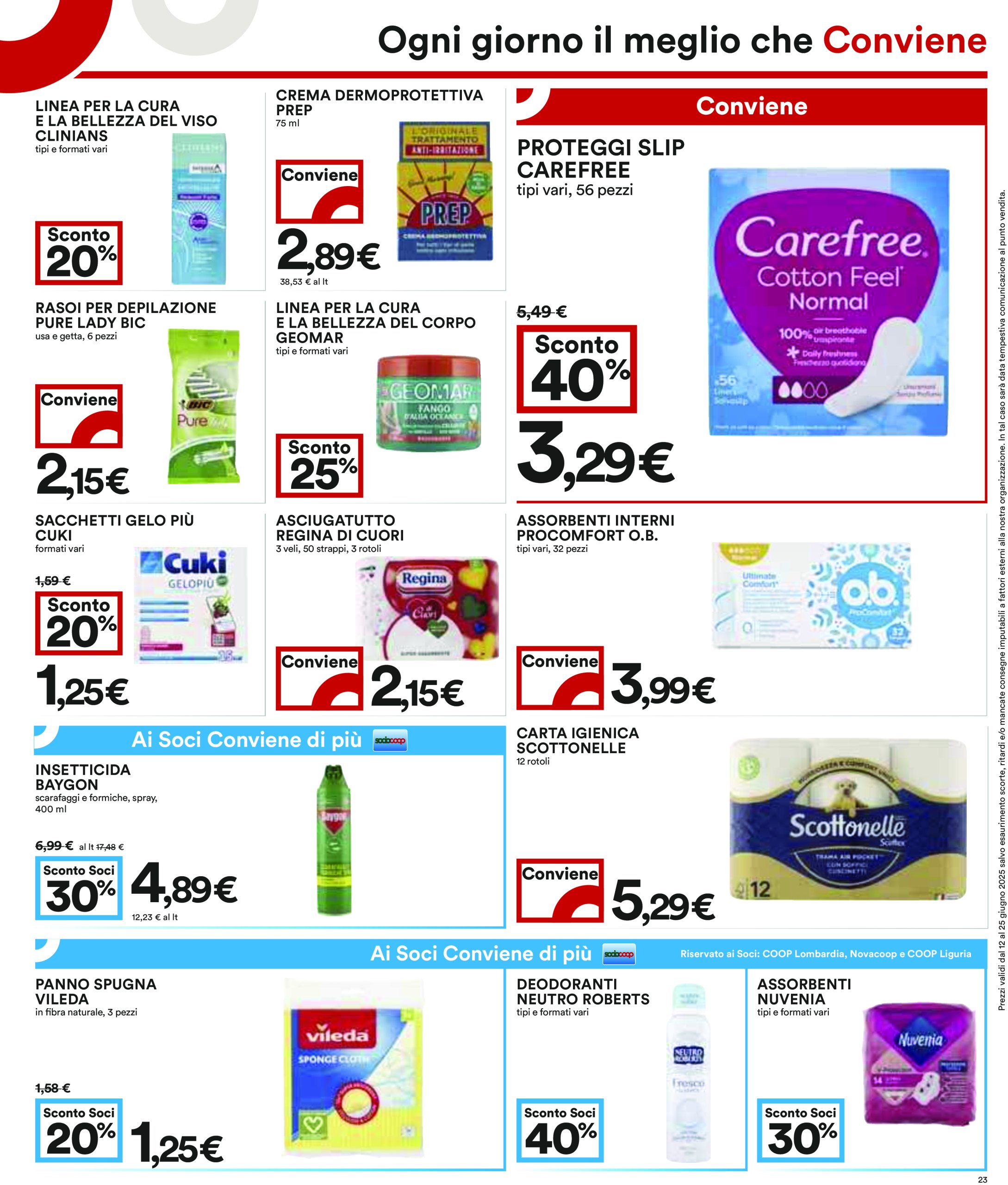 coop - Volantino Coop valido dal 12/06 al 25/06 - page: 23