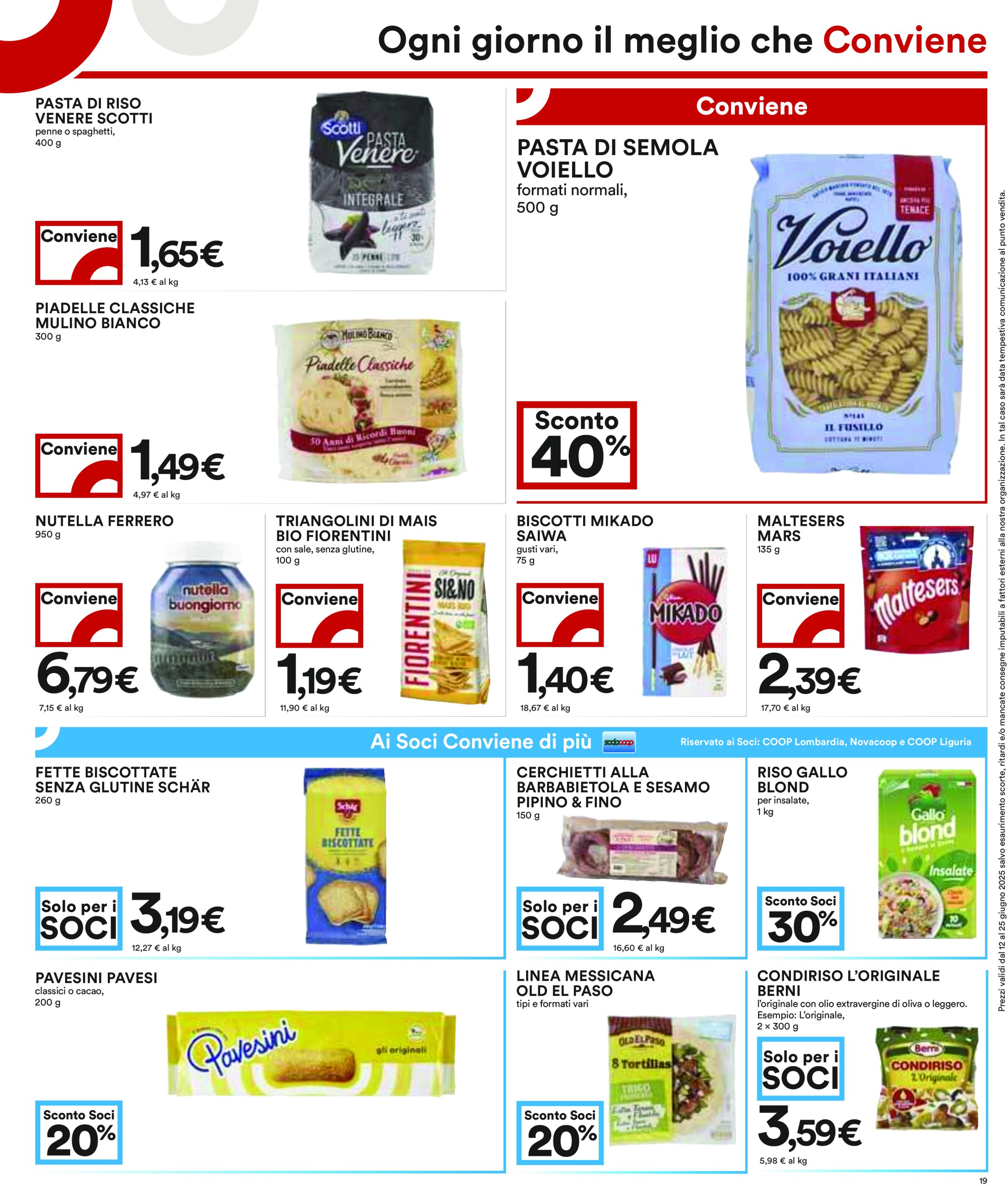 coop - Volantino Coop valido dal 12/06 al 25/06 - page: 19