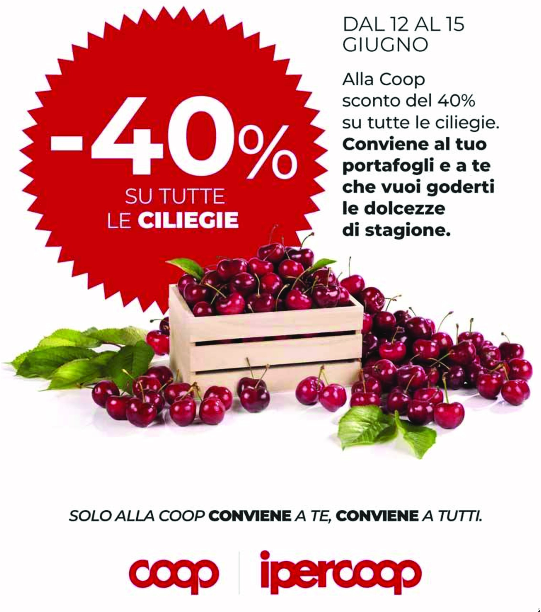 coop - Volantino Coop valido dal 12/06 al 25/06 - page: 5