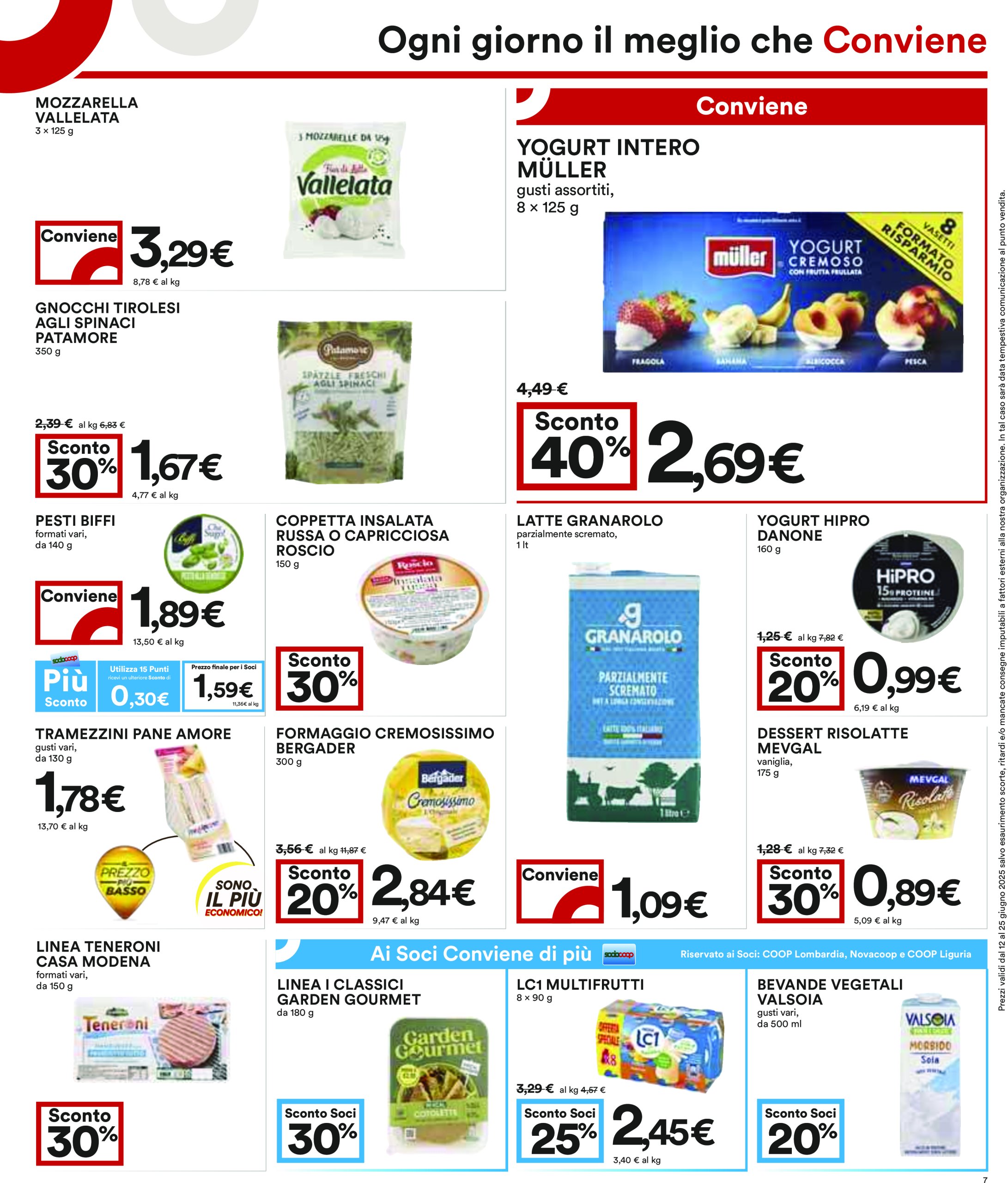 coop - Volantino Coop valido dal 12/06 al 25/06 - page: 7