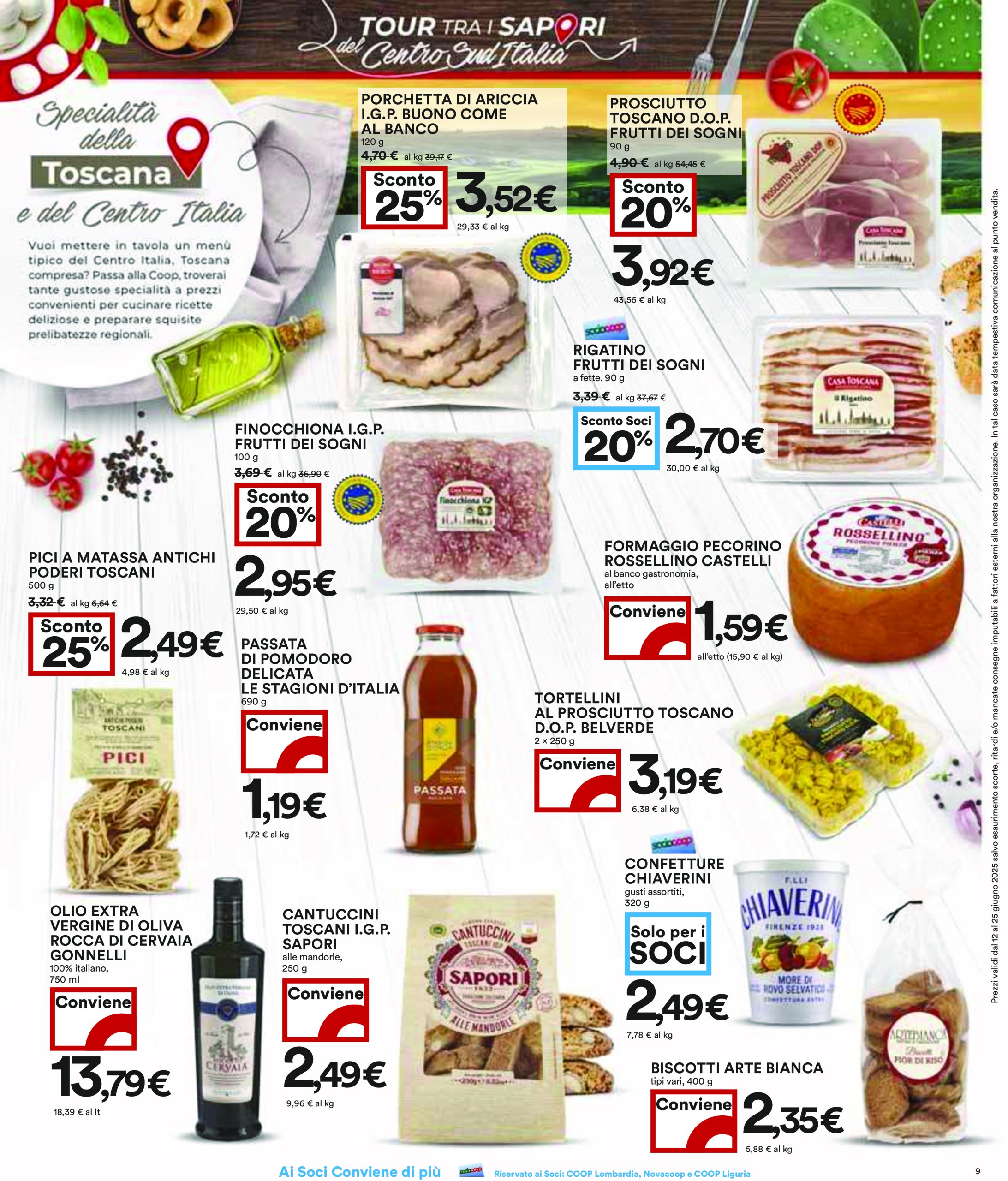 coop - Volantino Coop valido dal 12/06 al 25/06 - page: 9