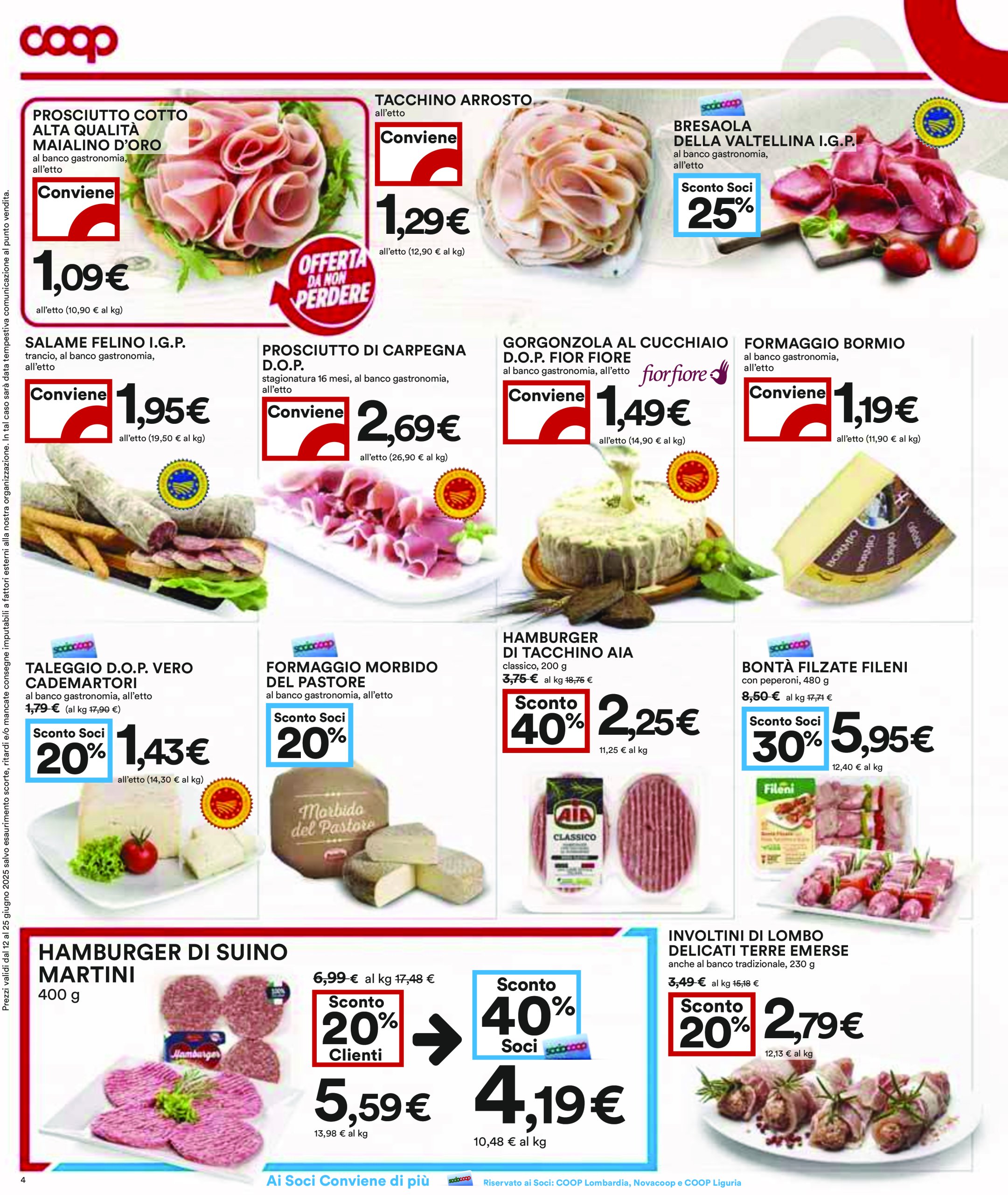 coop - Volantino Coop valido dal 12/06 al 25/06 - page: 4