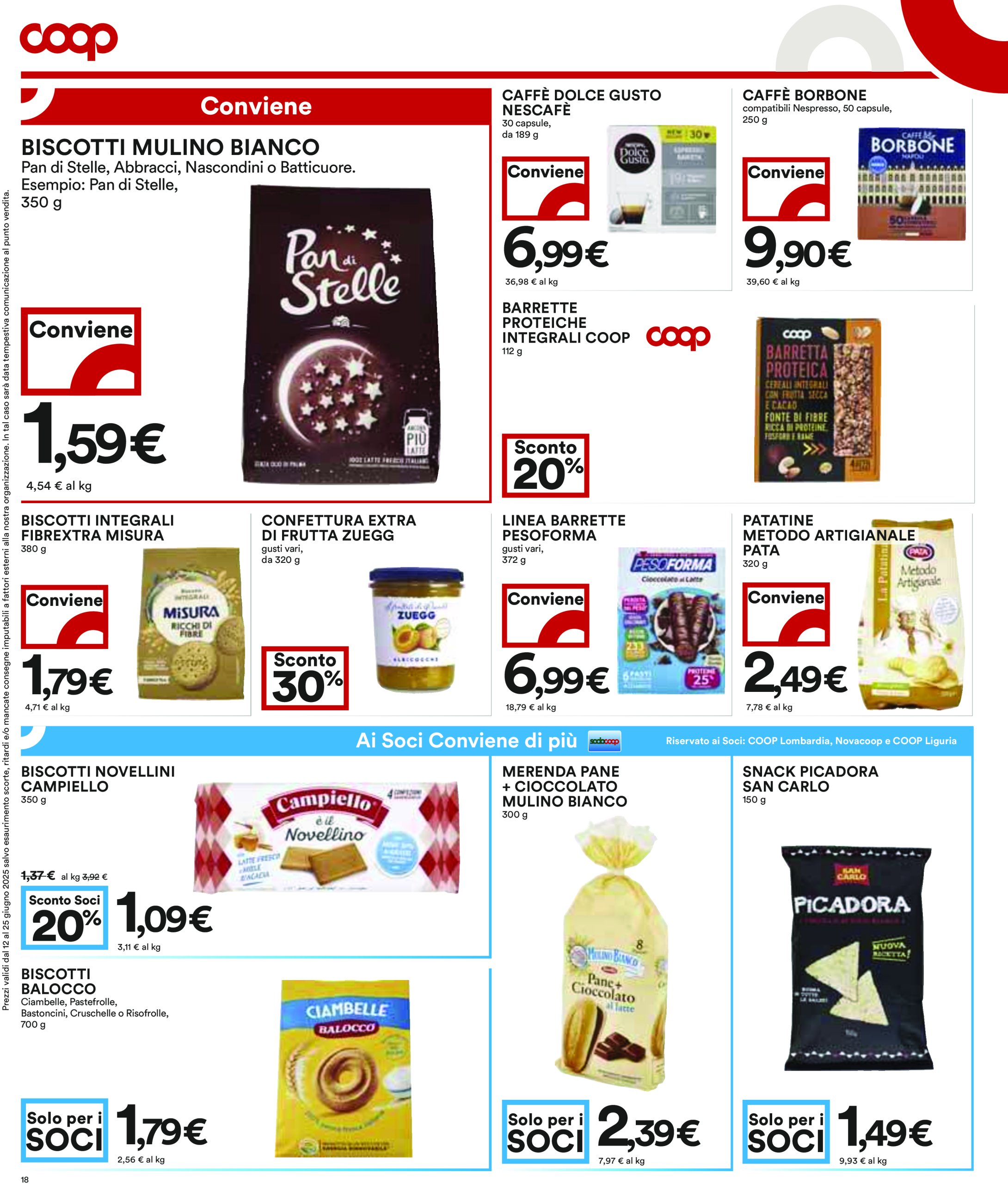 coop - Volantino Coop valido dal 12/06 al 25/06 - page: 18