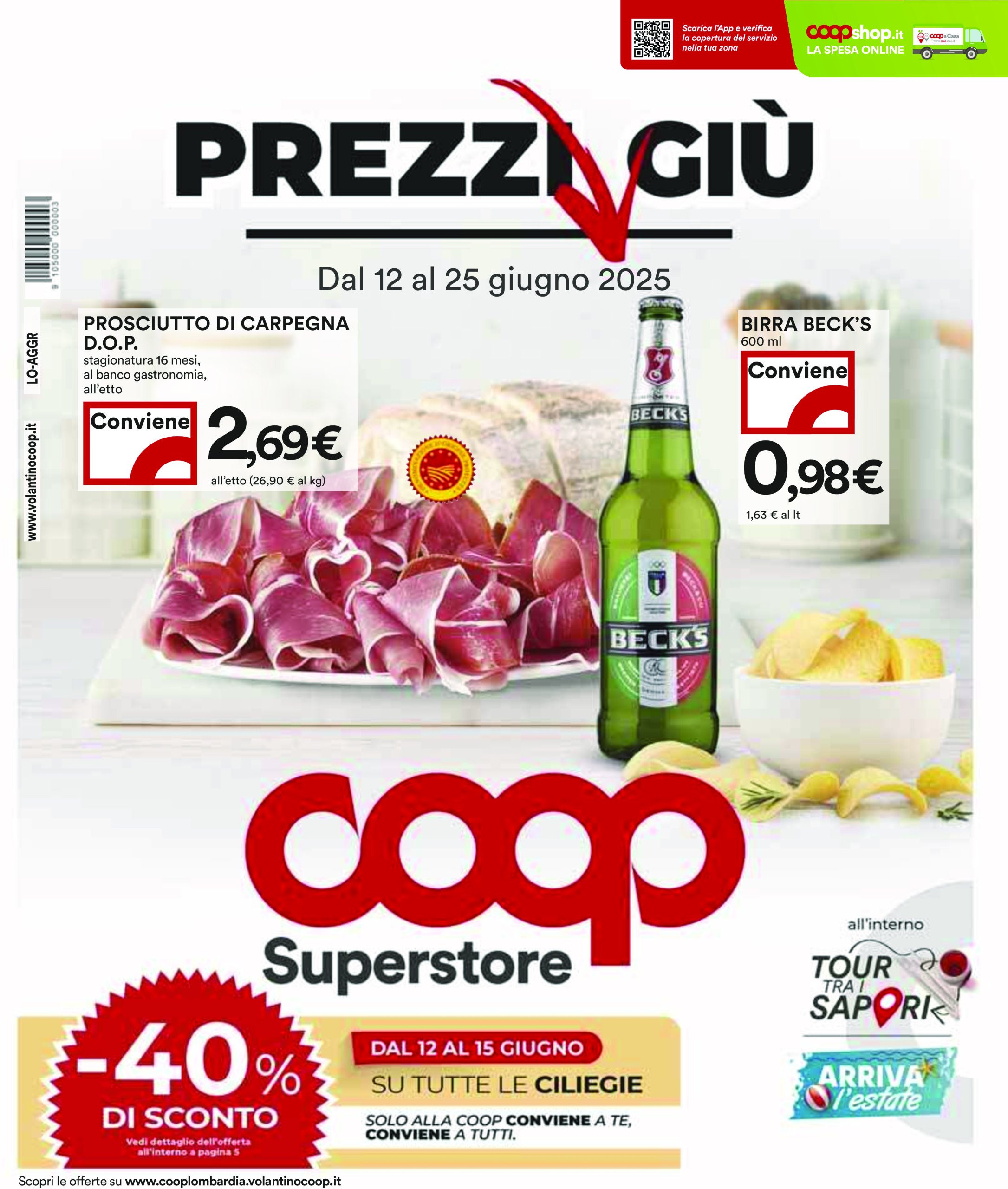 coop - Volantino Coop valido dal 12/06 al 25/06