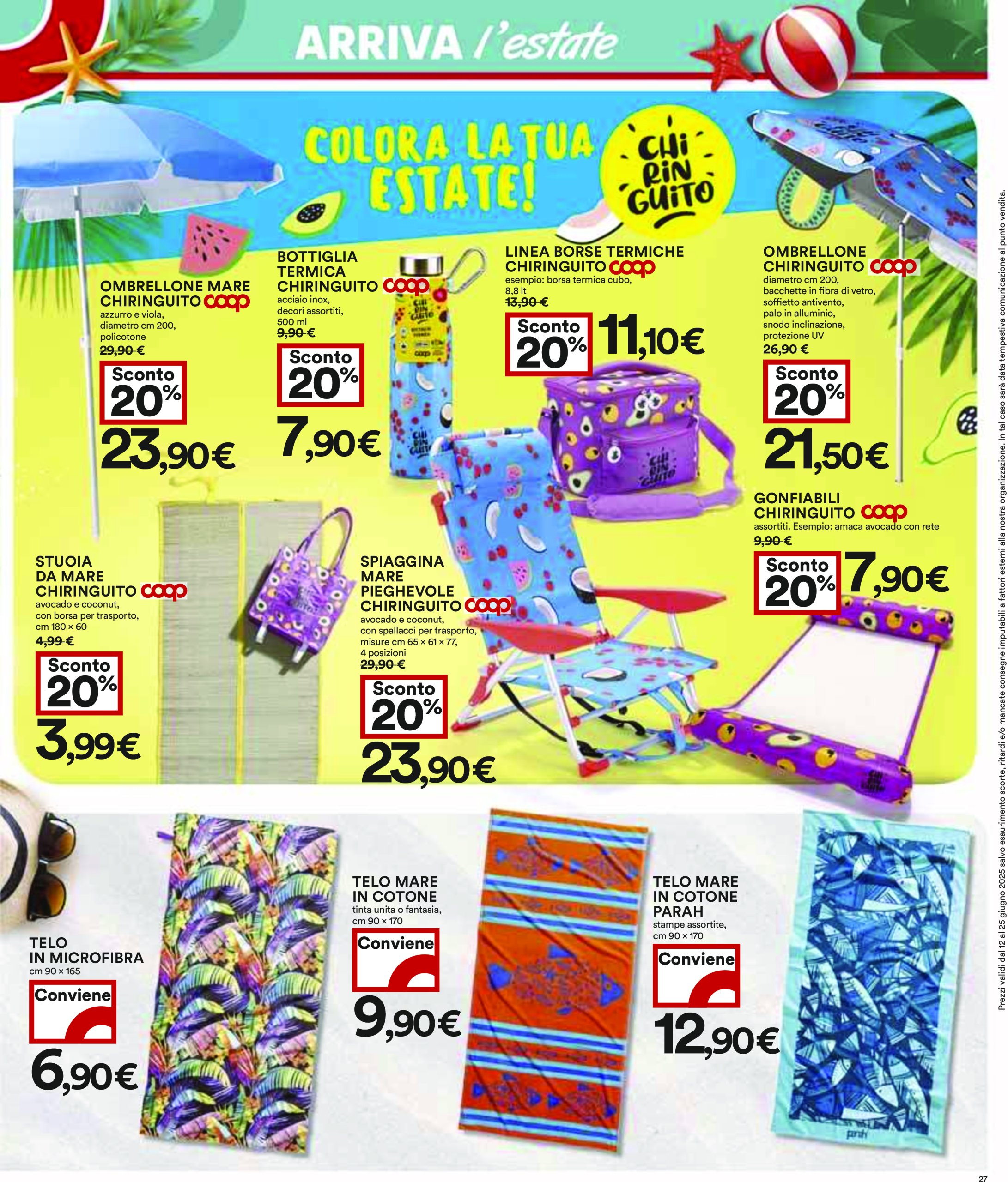 coop - Volantino Coop valido dal 12/06 al 25/06 - page: 27
