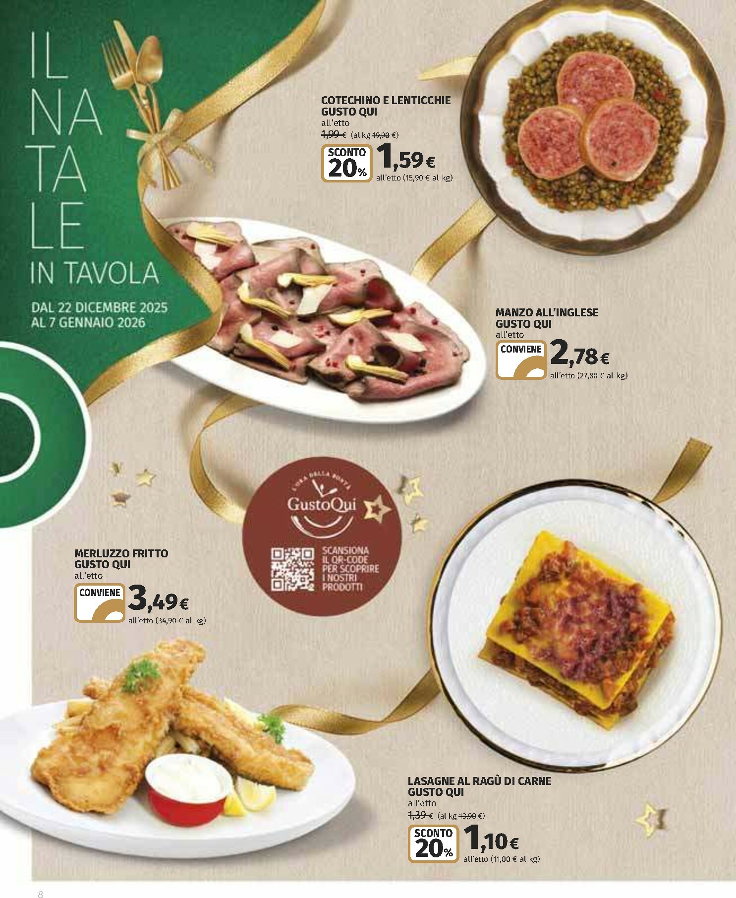 coop - Volantino Coop valido dal 22/12 al 07/01 - page: 8