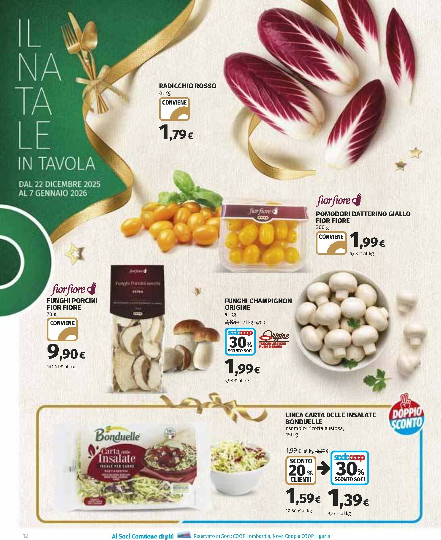 coop - Volantino Coop valido dal 22/12 al 07/01 - page: 12
