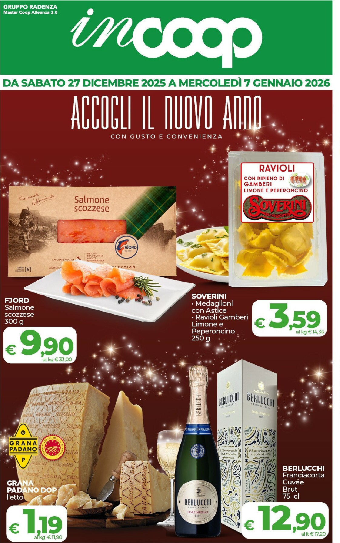 coop - Volantino inCoop valido dal 27/12 al 07/01