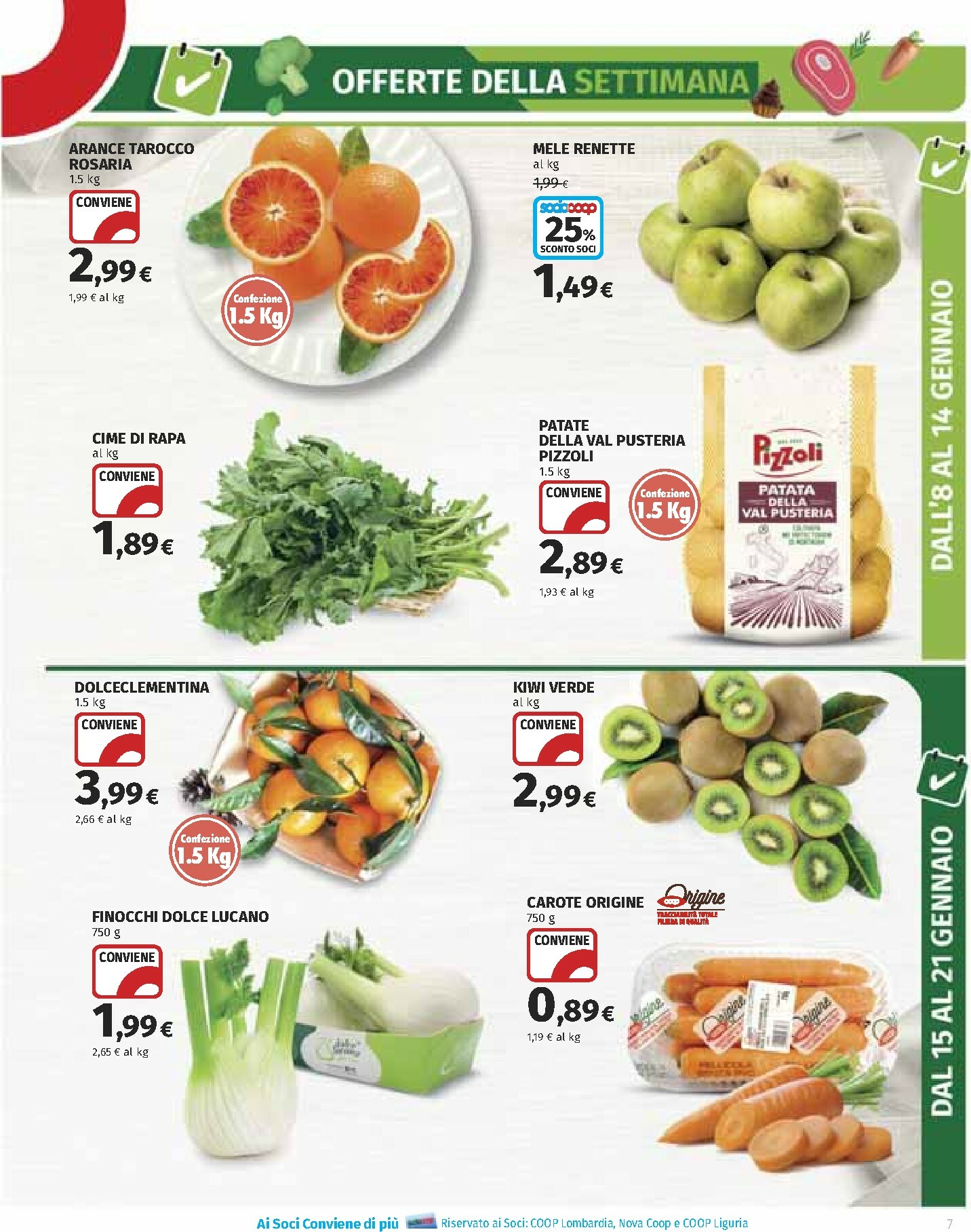 coop - Volantino Coop valido dal 08/01 al 21/01 - page: 7