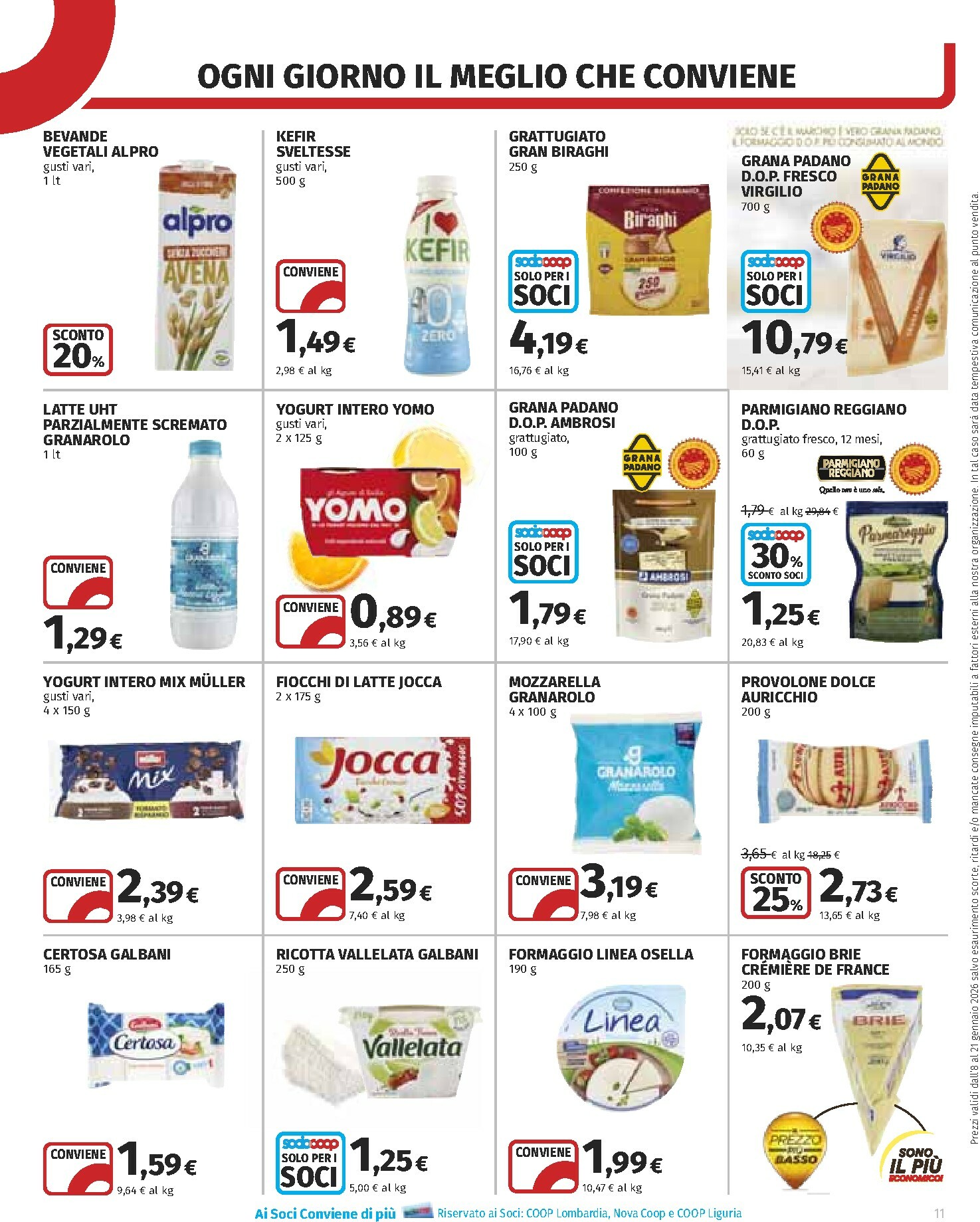 coop - Volantino Coop valido dal 08/01 al 21/01 - page: 11