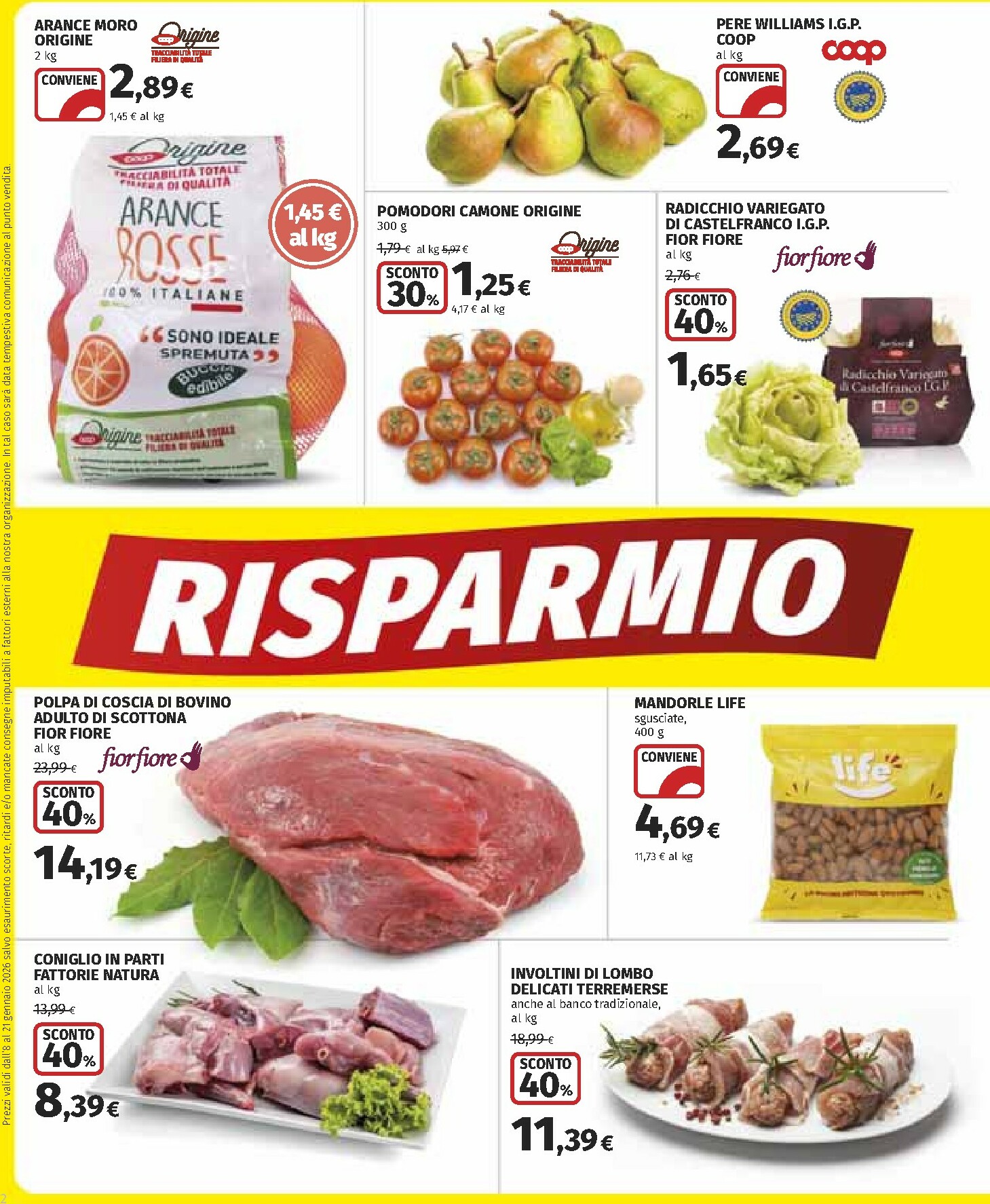 coop - Volantino Coop valido dal 08/01 al 21/01 - page: 2