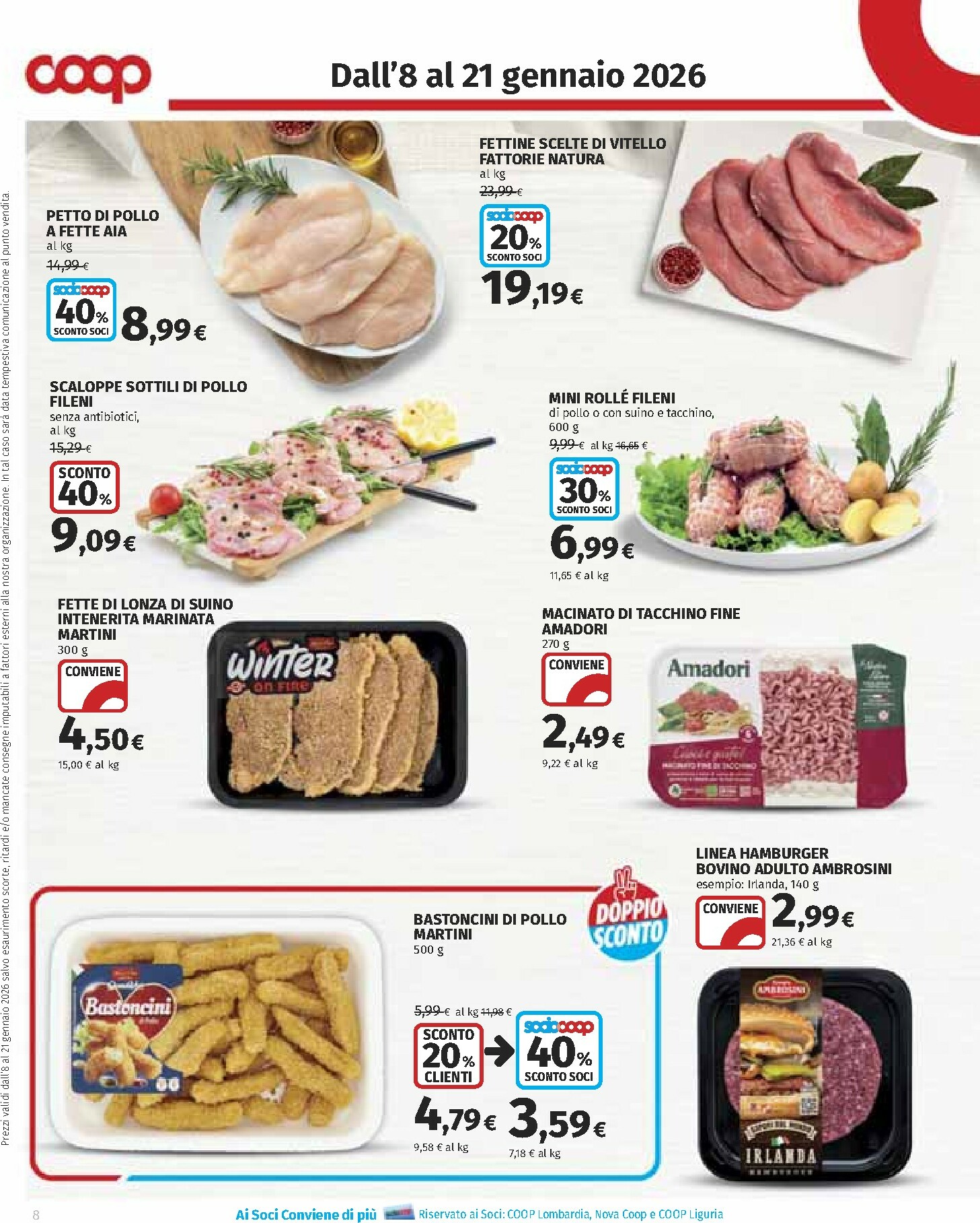 coop - Volantino Coop valido dal 08/01 al 21/01 - page: 8