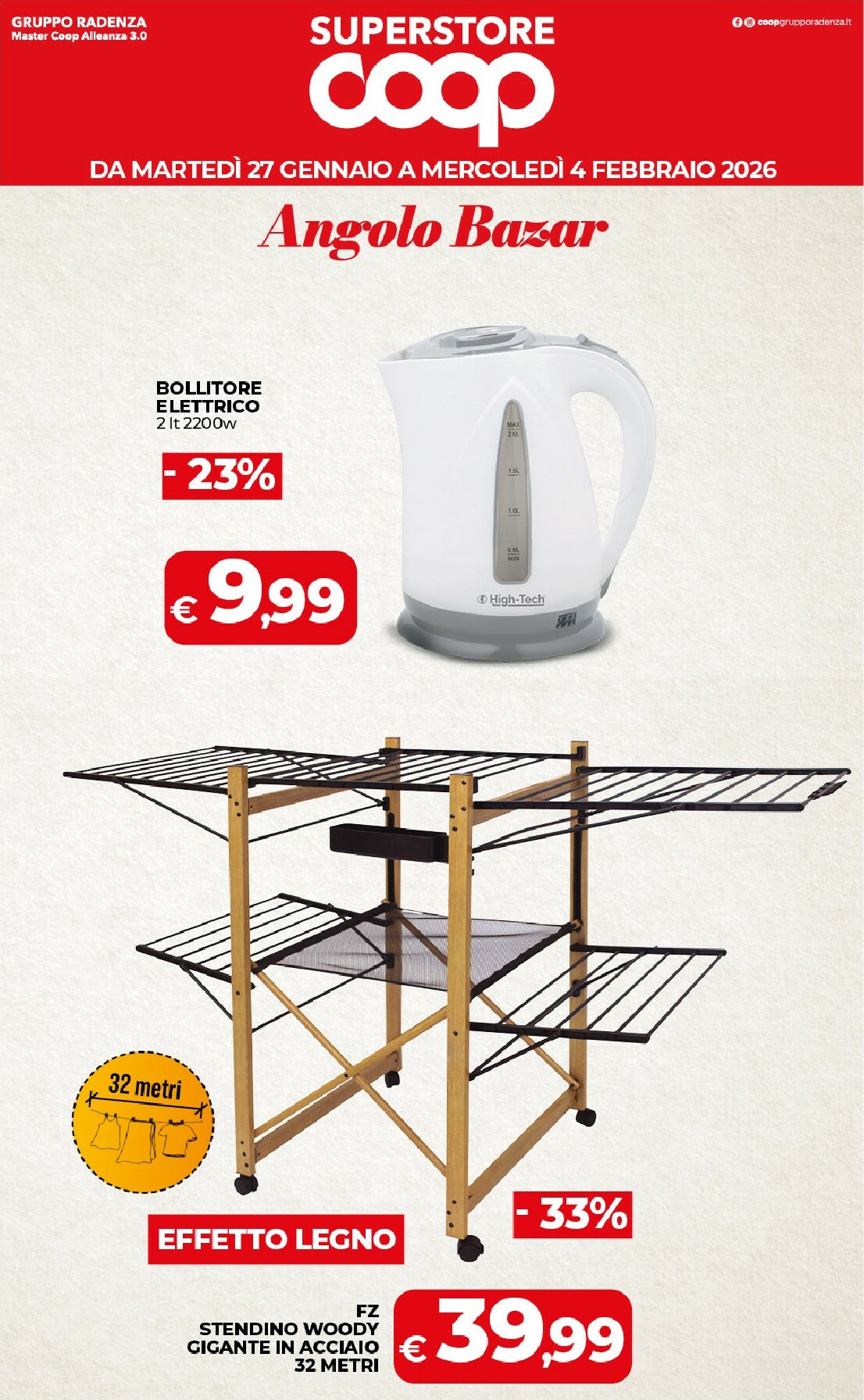 coop - Volantino Coop - Superstore valido dal 27/01 al 04/02 - page: 45