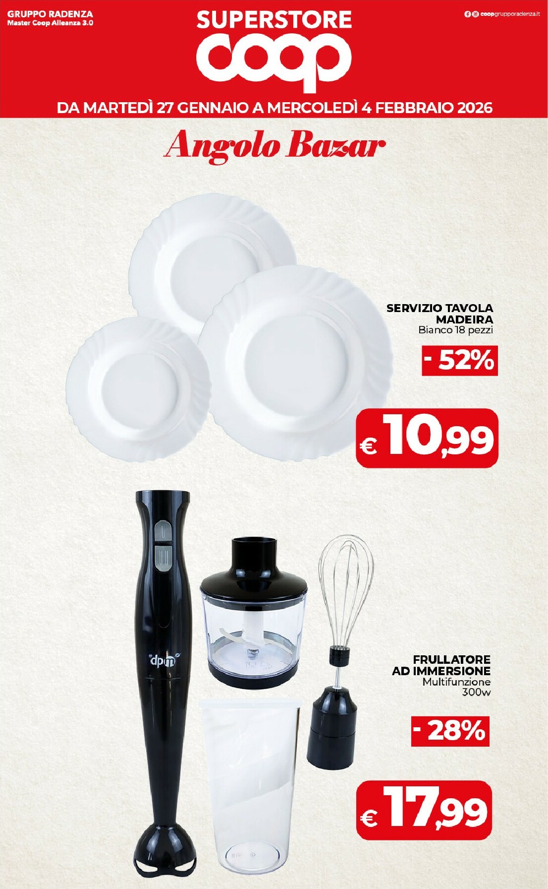 coop - Volantino Coop - Superstore valido dal 27/01 al 04/02 - page: 46