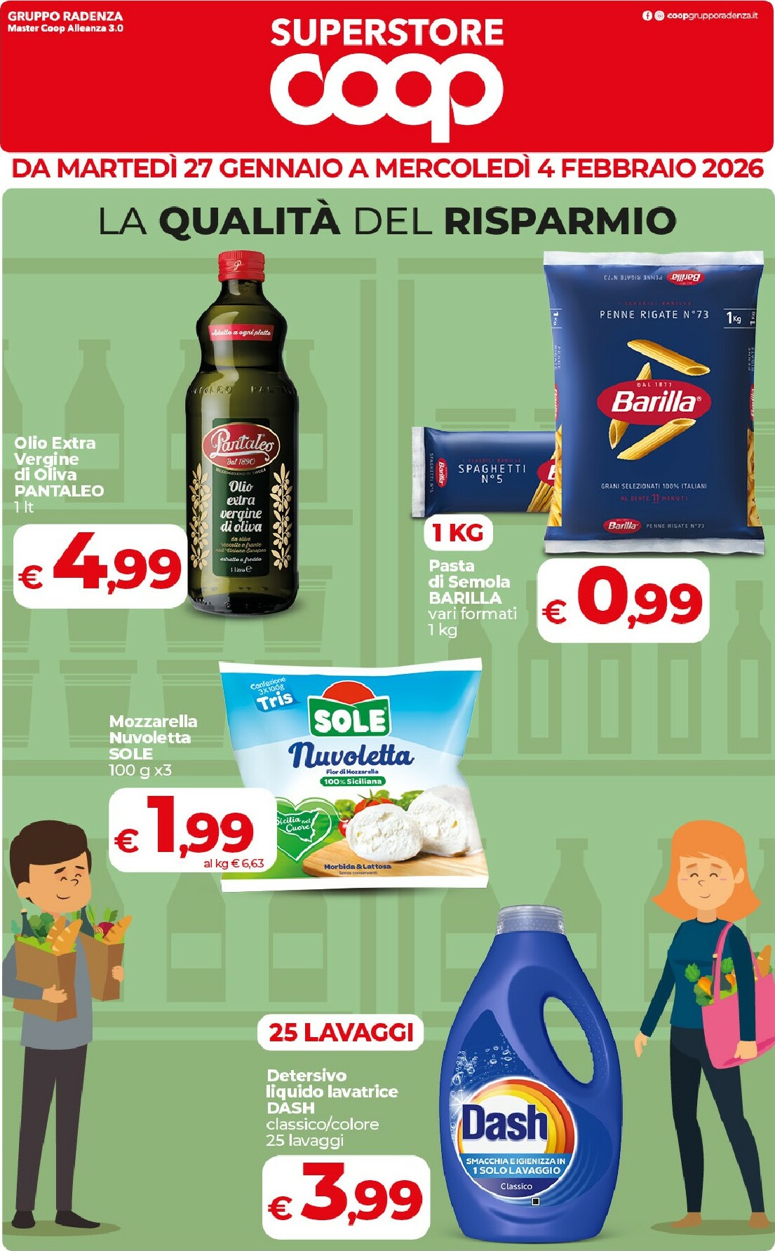 coop - Volantino Coop - Superstore valido dal 27/01 al 04/02