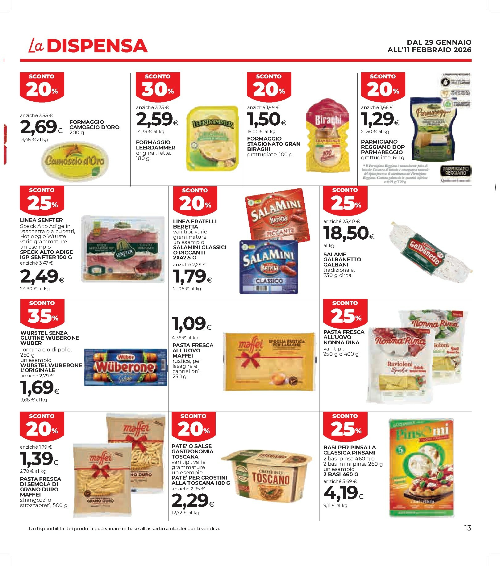 coop - Volantino Coop valido dal 29/01 al 11/02 - page: 13