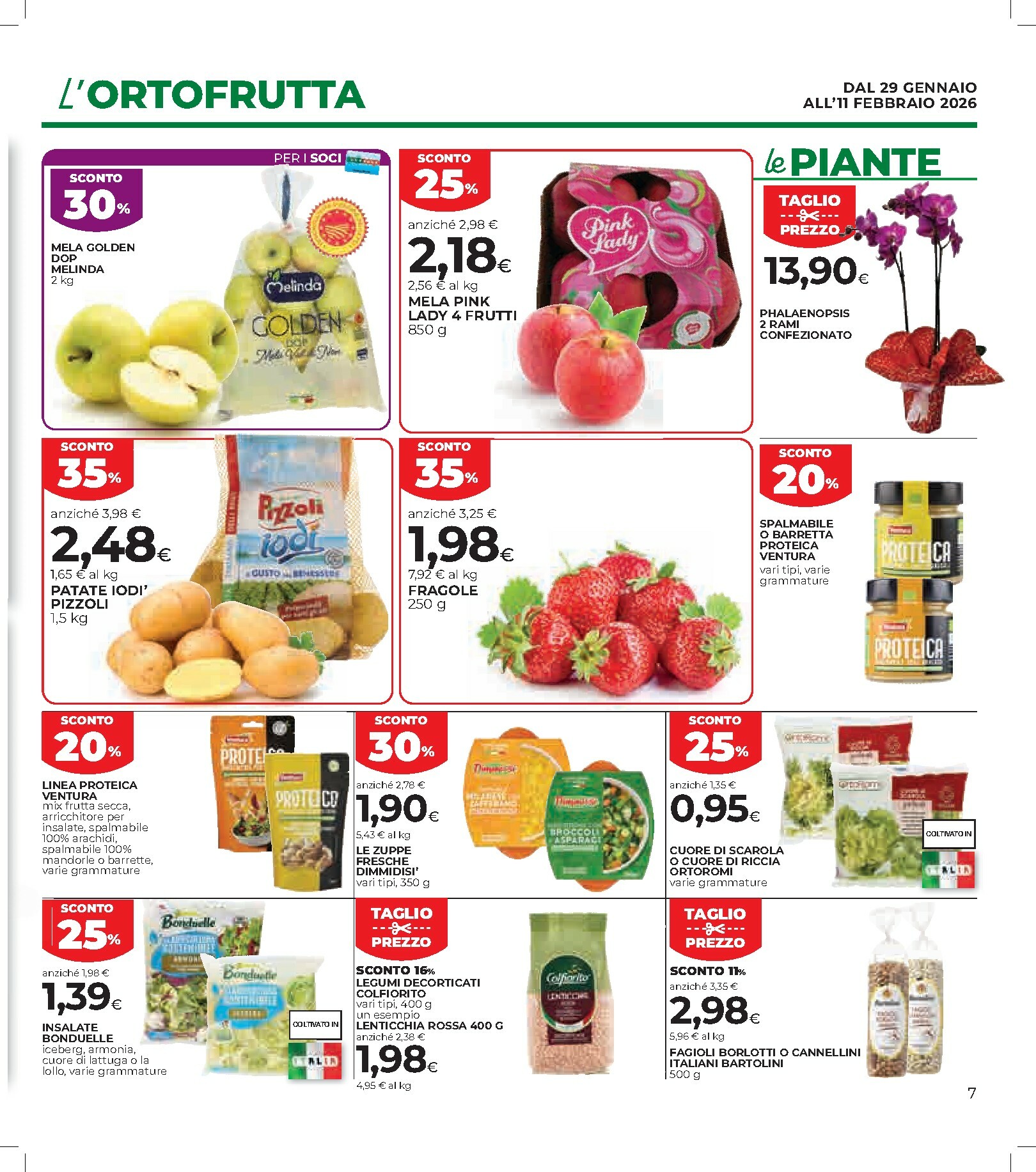 coop - Volantino Coop valido dal 29/01 al 11/02 - page: 7