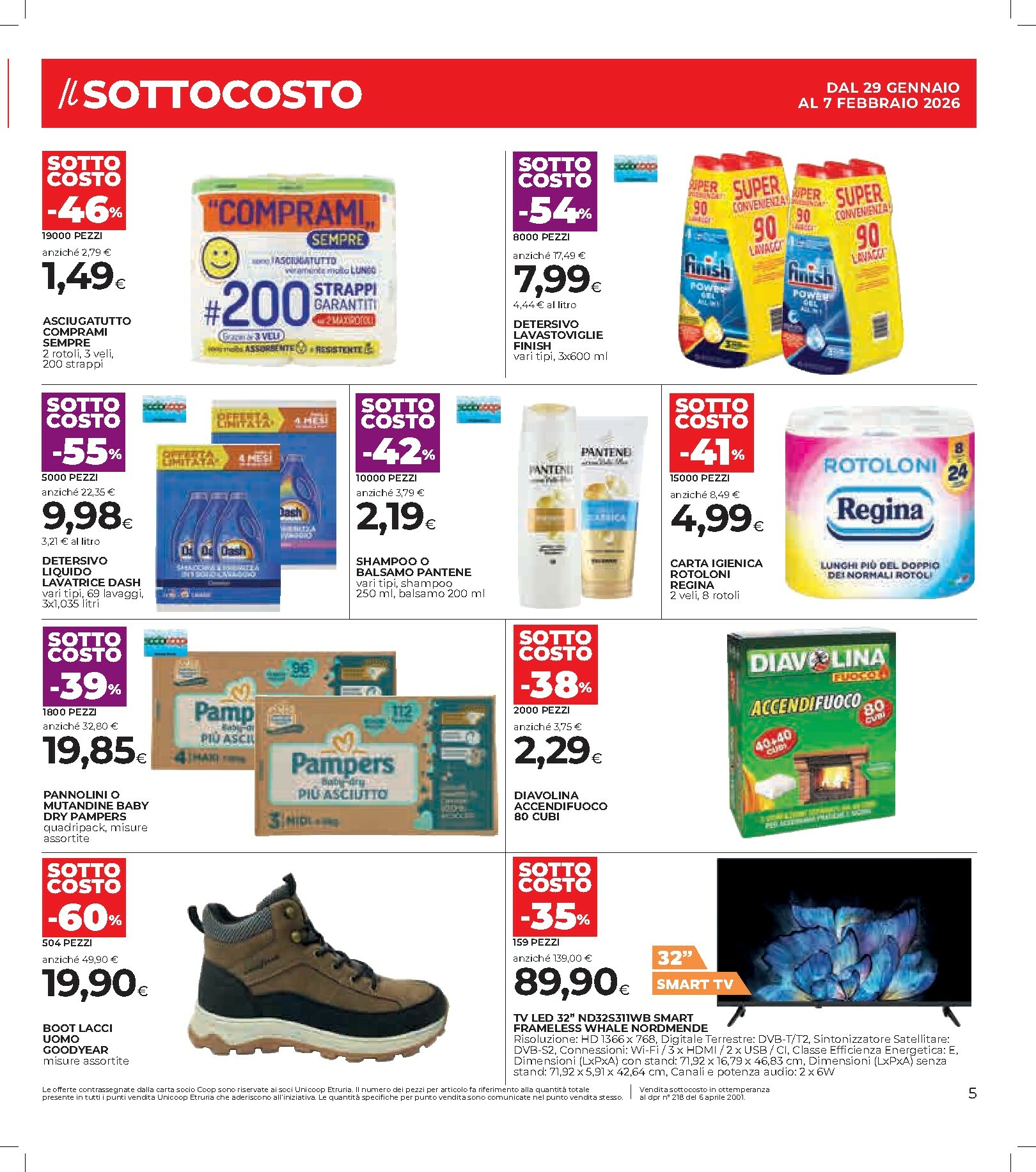 coop - Volantino Coop valido dal 29/01 al 11/02 - page: 5