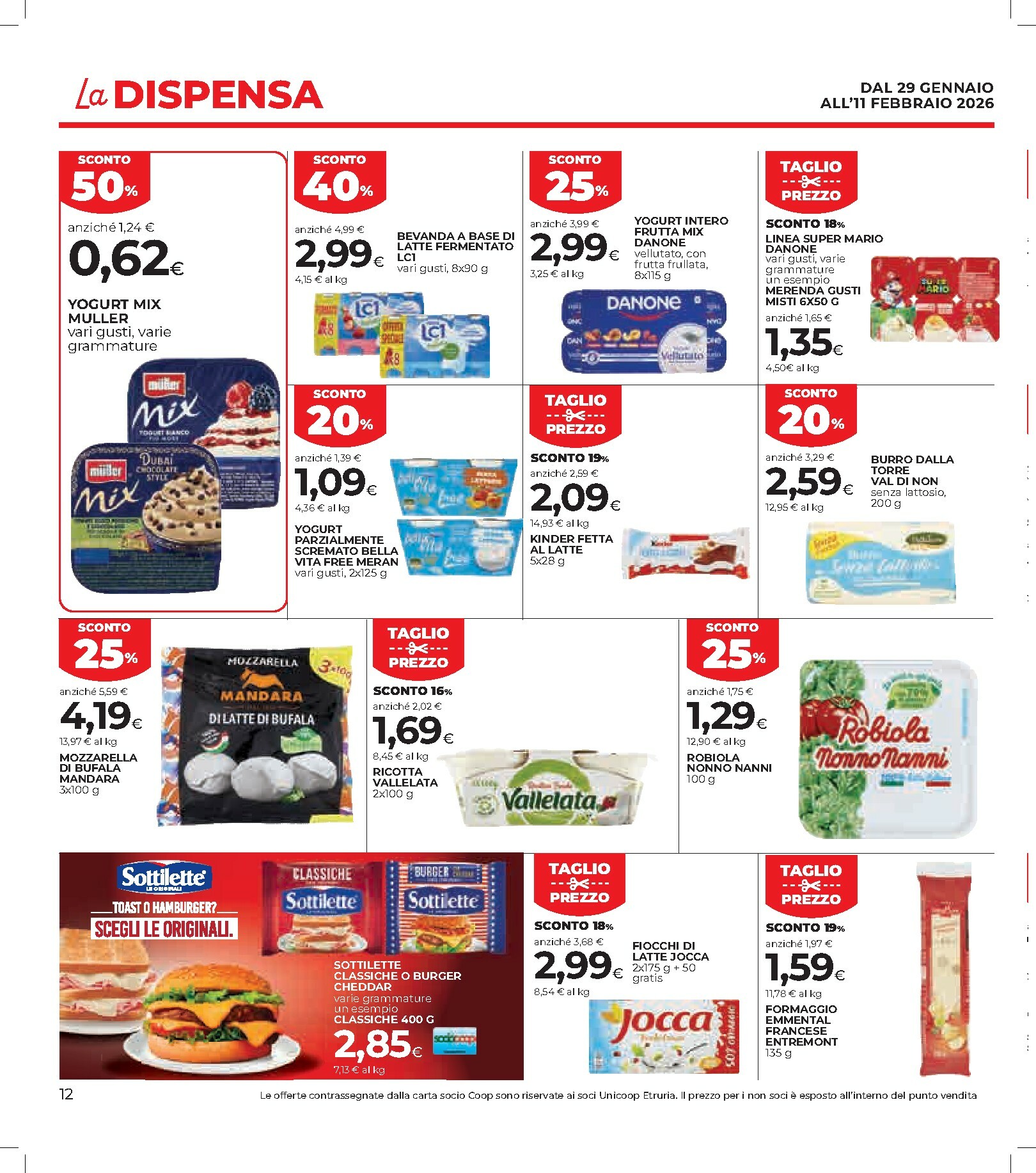 coop - Volantino Coop valido dal 29/01 al 11/02 - page: 12