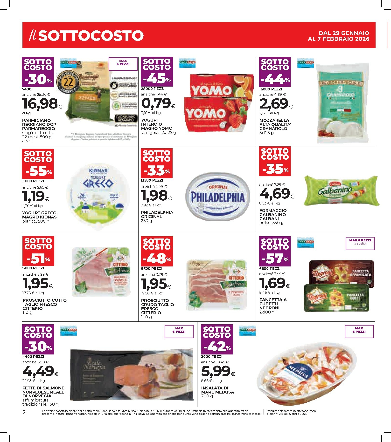 coop - Volantino Coop valido dal 29/01 al 11/02 - page: 2